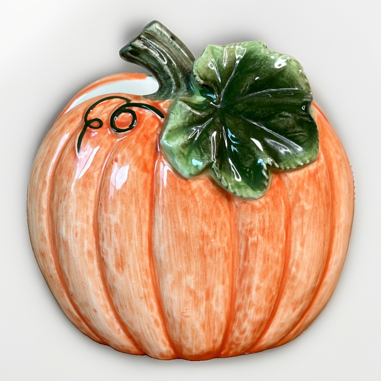 Vintage Otagiri Ceramic Pumpkin Napkin Holder Halloween Autumn *See Description* Vintage Otagiri Ceramic Pumpkin Napkin Holder Halloween Autumn *See Description*