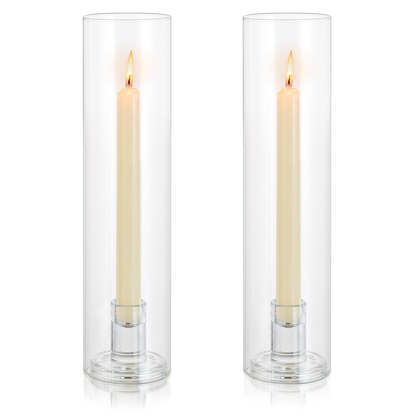 Inweder Hurricane Glass Candle Holders 11.8\ Inweder Hurricane Glass Candle Holders 11.8\