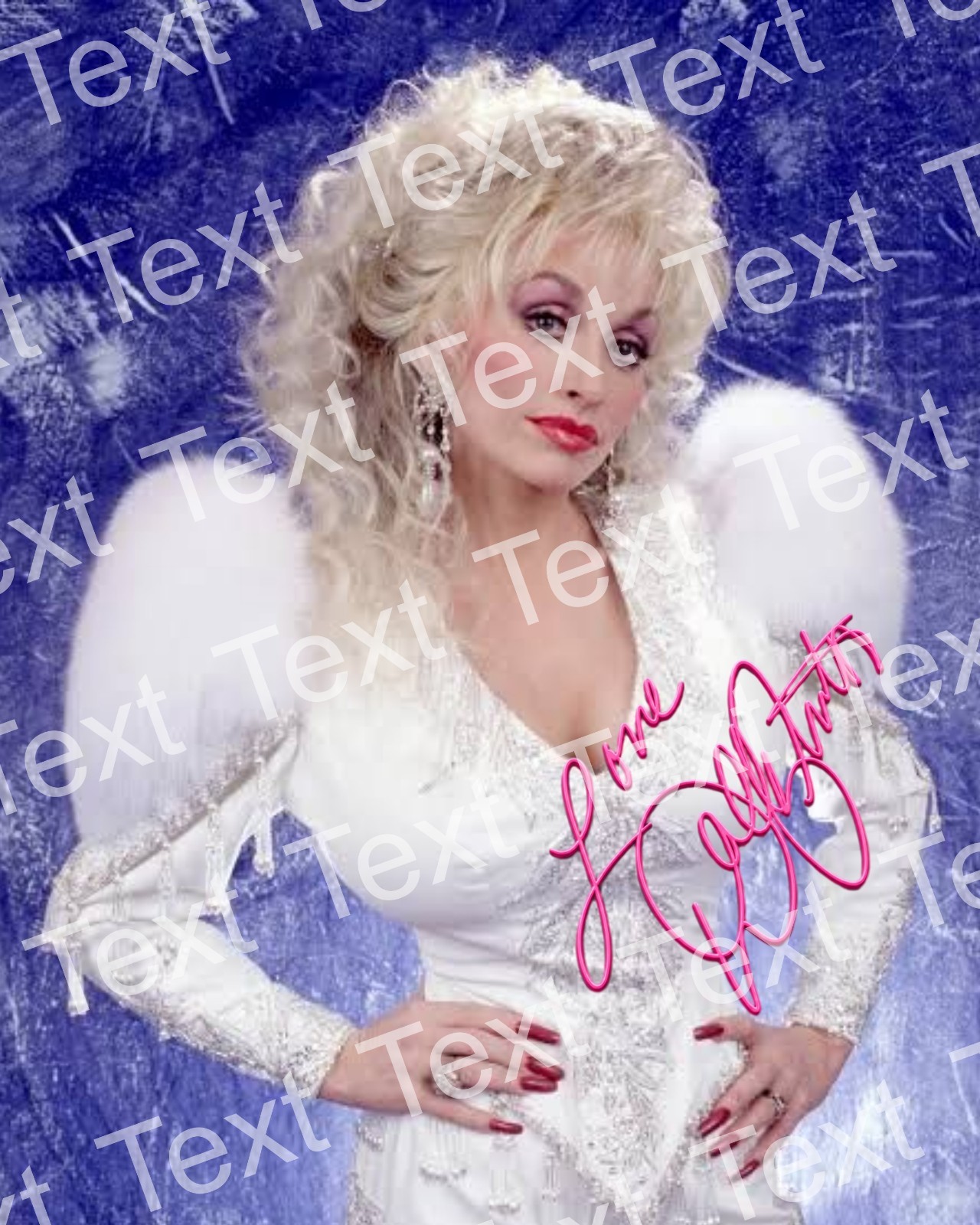 DOLLY PARTON Art Print Photo Rare 8\