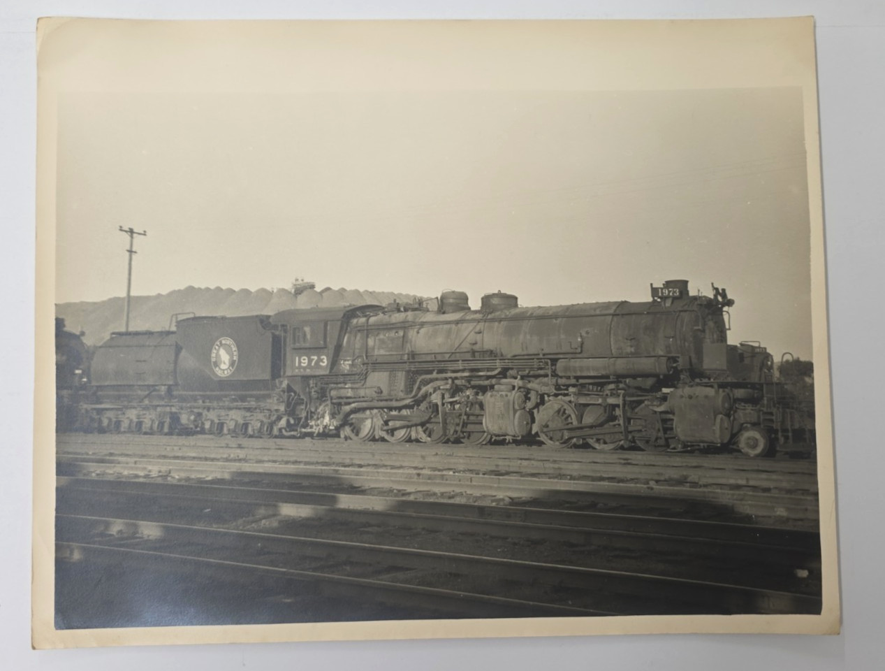 Great Northern GN 1973 M-2 2-6-8-0 Articulated Steam Locomotive Photo 11 x 14