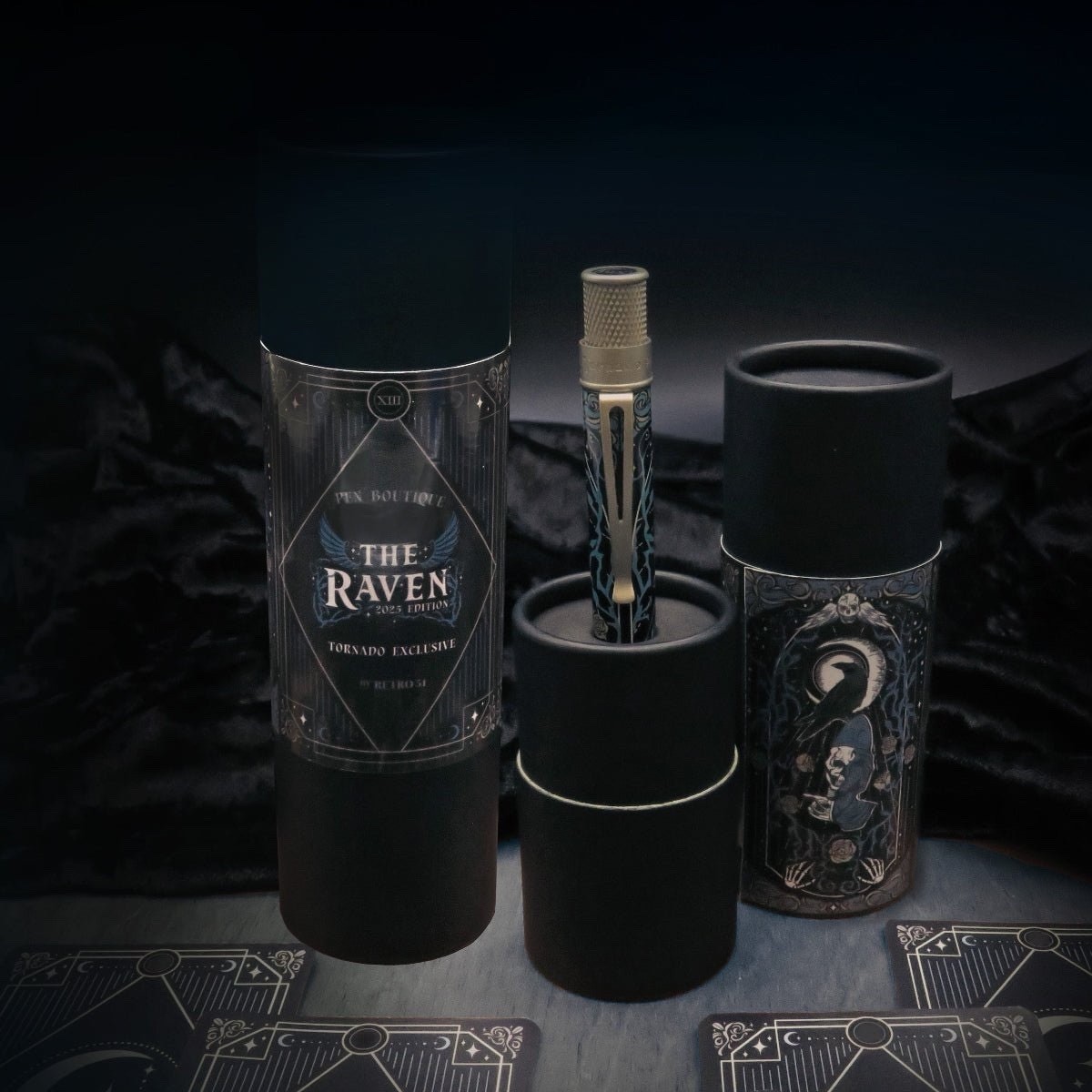 Retro 51 The Raven IV Pen Boutique 2025 Edgar Allan Poe Rollerball