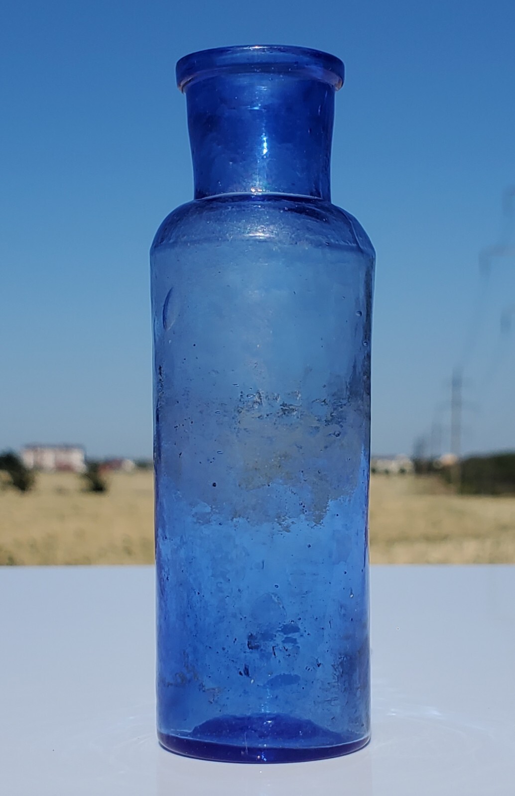 1870-90s pharmacy bottle from the Czars era.