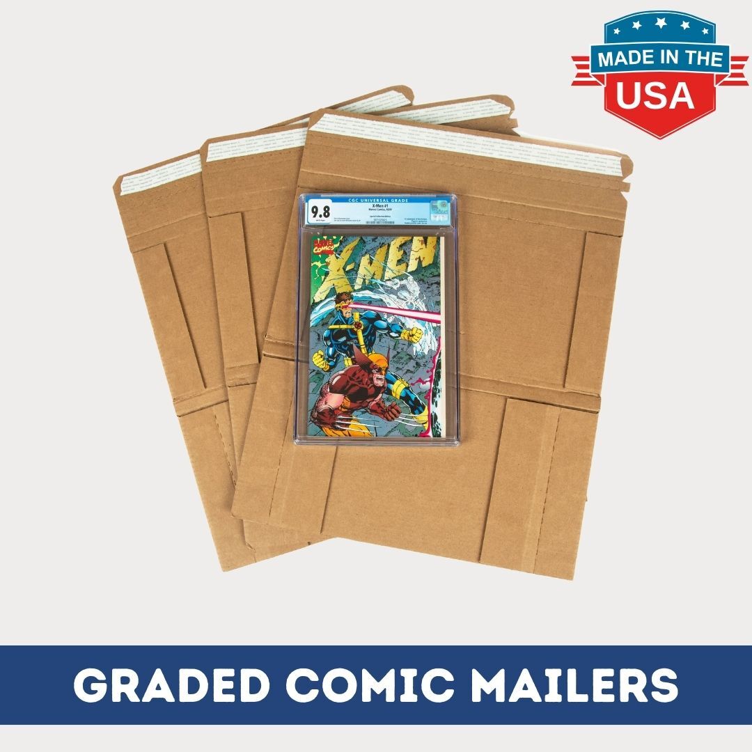 GEMINI Graded Comic Book Mailers - Ships 1 CGC (or similar) graded comic slab