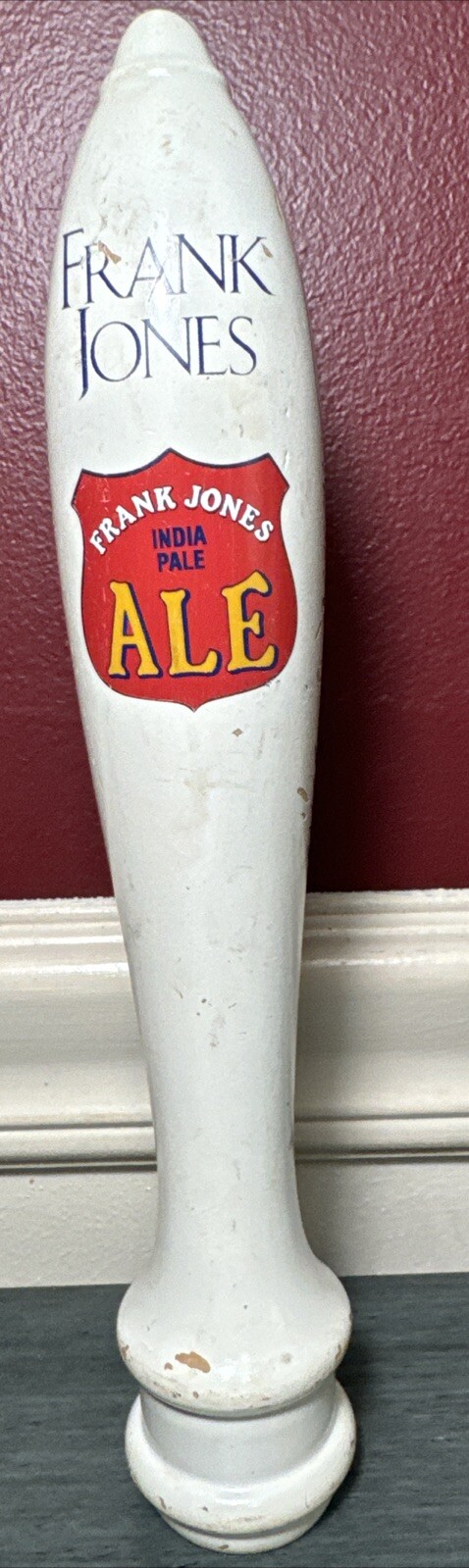 Vintage Frank Jones Ale Beer Tap Handle Portsmouth NH