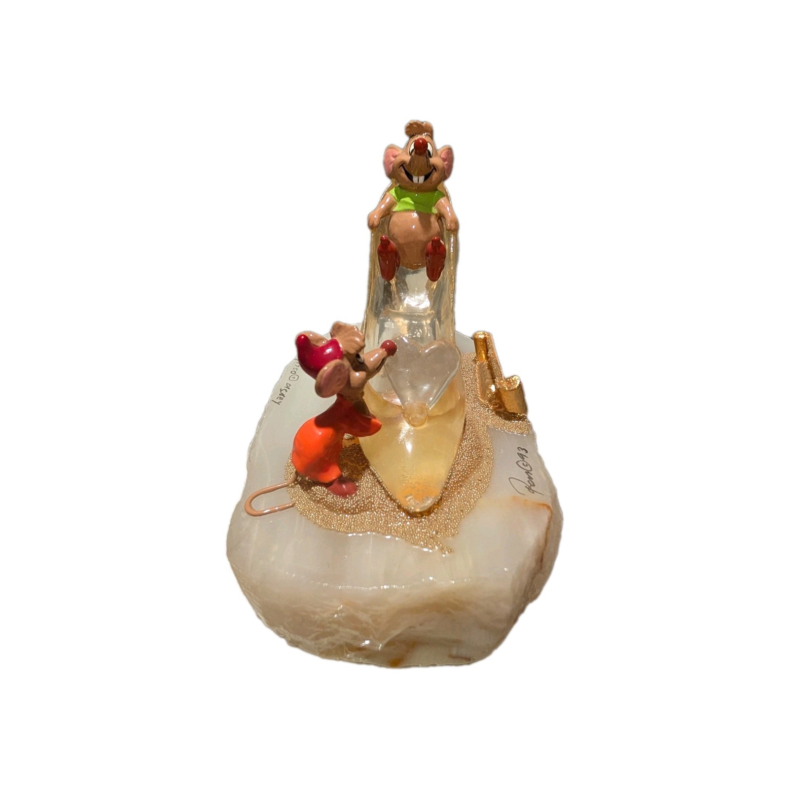 1993 Walt Disney Ron Lee Cinderella Slipper Limited Edition 1562 of 1750 Rare 1993 Walt Disney Ron Lee Cinderella Slipper Limited Edition 1562 of 1750 Rare