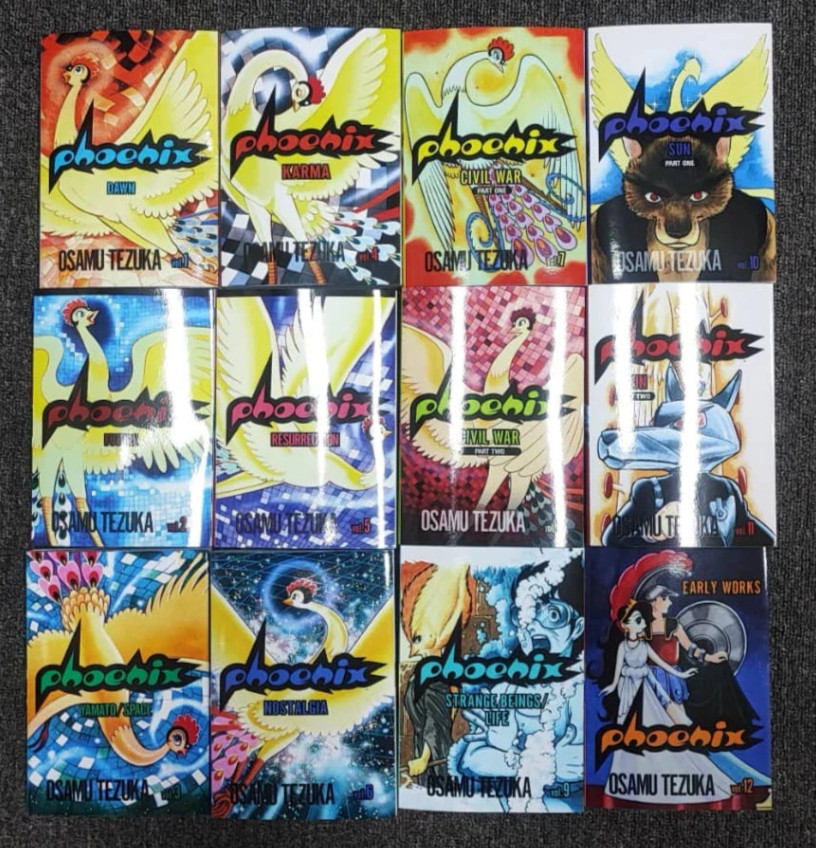 Phoenix Volume 1-12 By Osamu Tezuka Complete Set Manga English Version Phoenix Volume 1-12 By Osamu Tezuka Complete Set Manga English Version