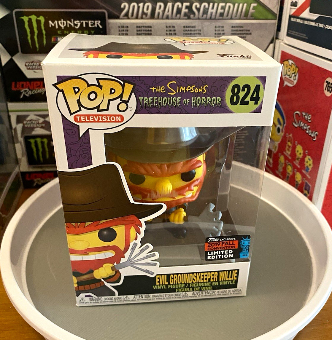 Funko Pop Television Simpsons Treehouse Horror Willie #824 Fall Con LE (190807) Funko Pop Television Simpsons Treehouse Horror Willie #824 Fall Con LE (190807)