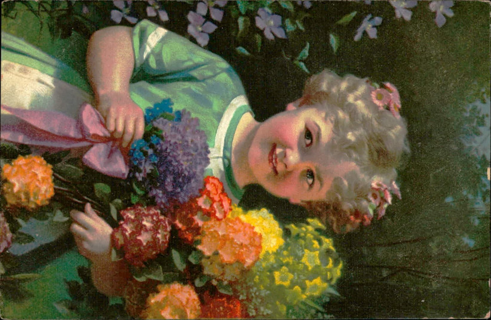 Postcard Vintage pictorial postcard