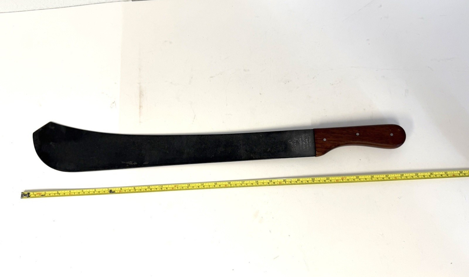 Vintage Collins Legitimus Crown Machete No. 1068 Clipped End