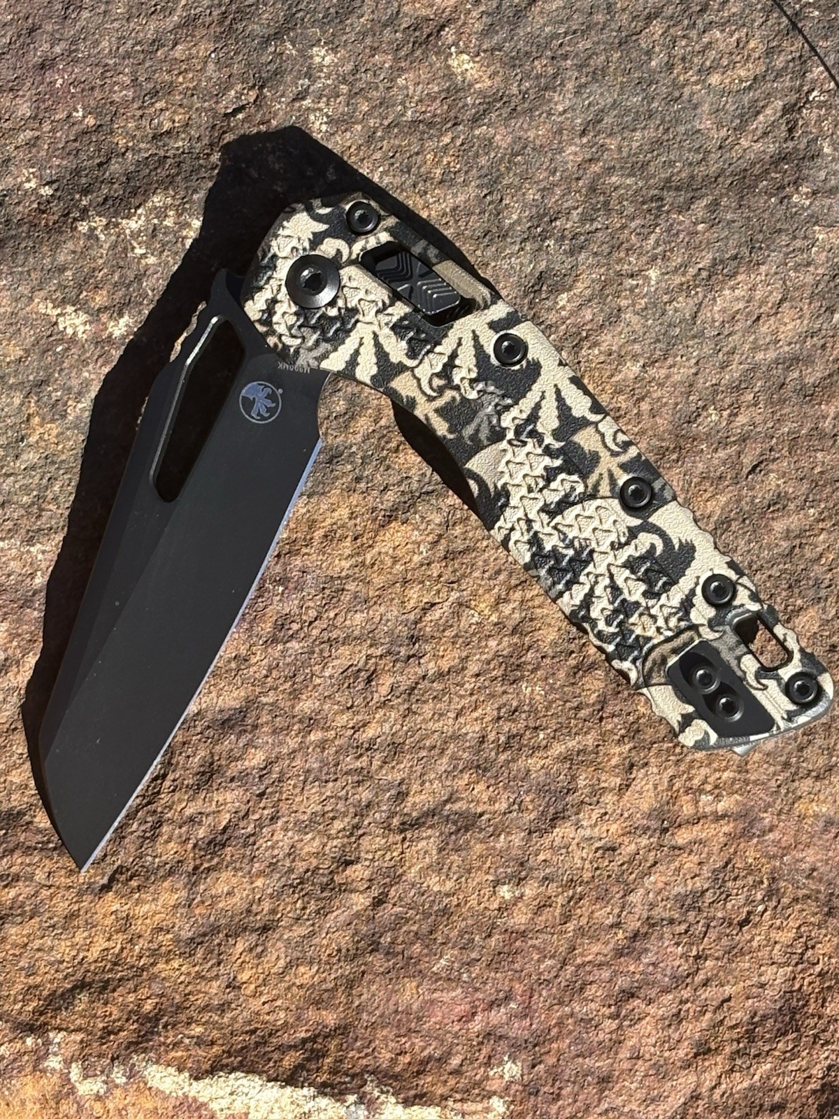 NEW MICROTECH MSI S/E Tri-Grip Polymer Claw Camo Standard 210T-1 PMCWC-Z4
