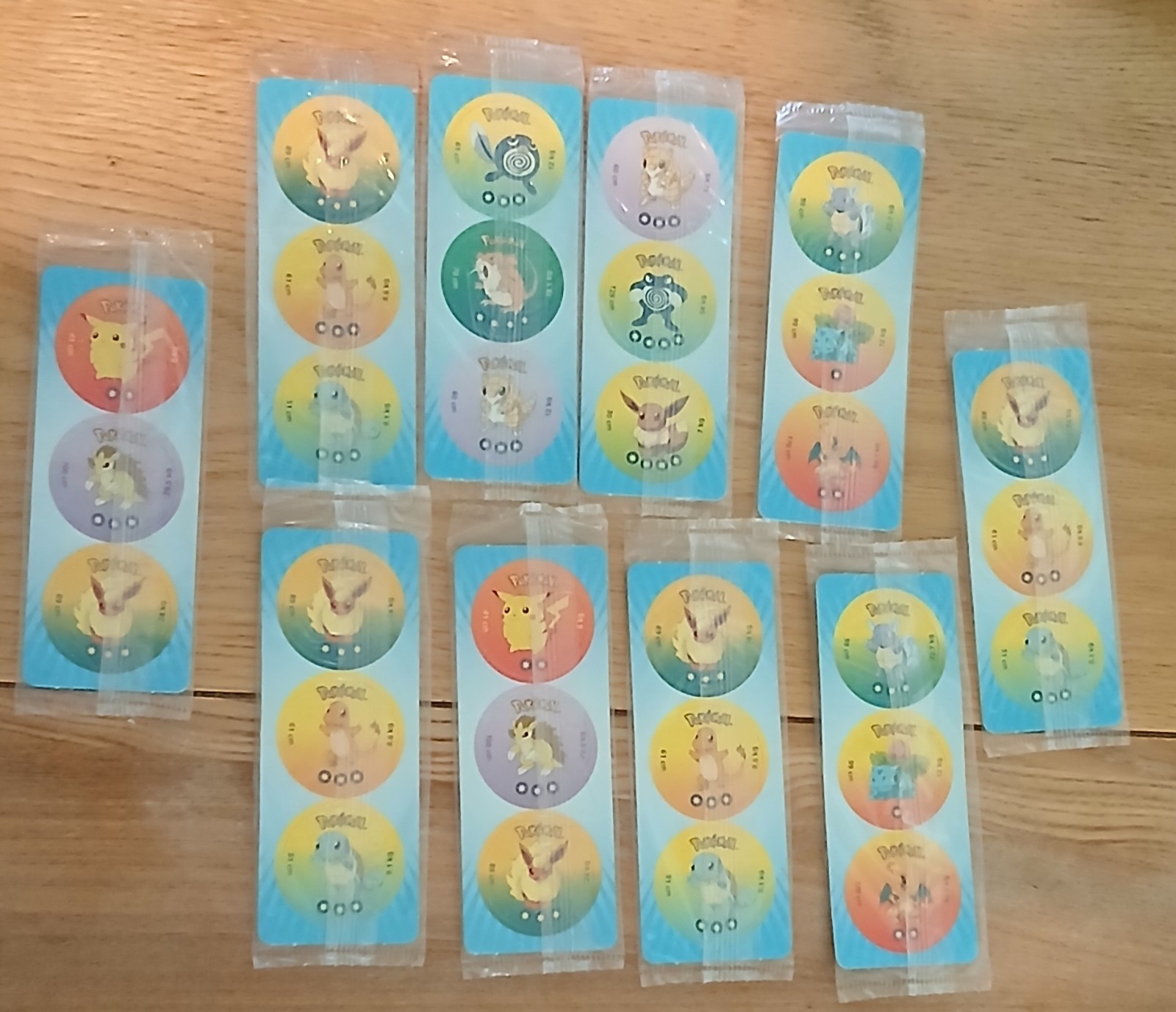 Vtg. 1999 Lot Sealed POKEMON Battle Discs Pogs Nintendo Tazos Milk Caps Tokens Vtg. 1999 Lot Sealed POKEMON Battle Discs Pogs Nintendo Tazos Milk Caps Tokens