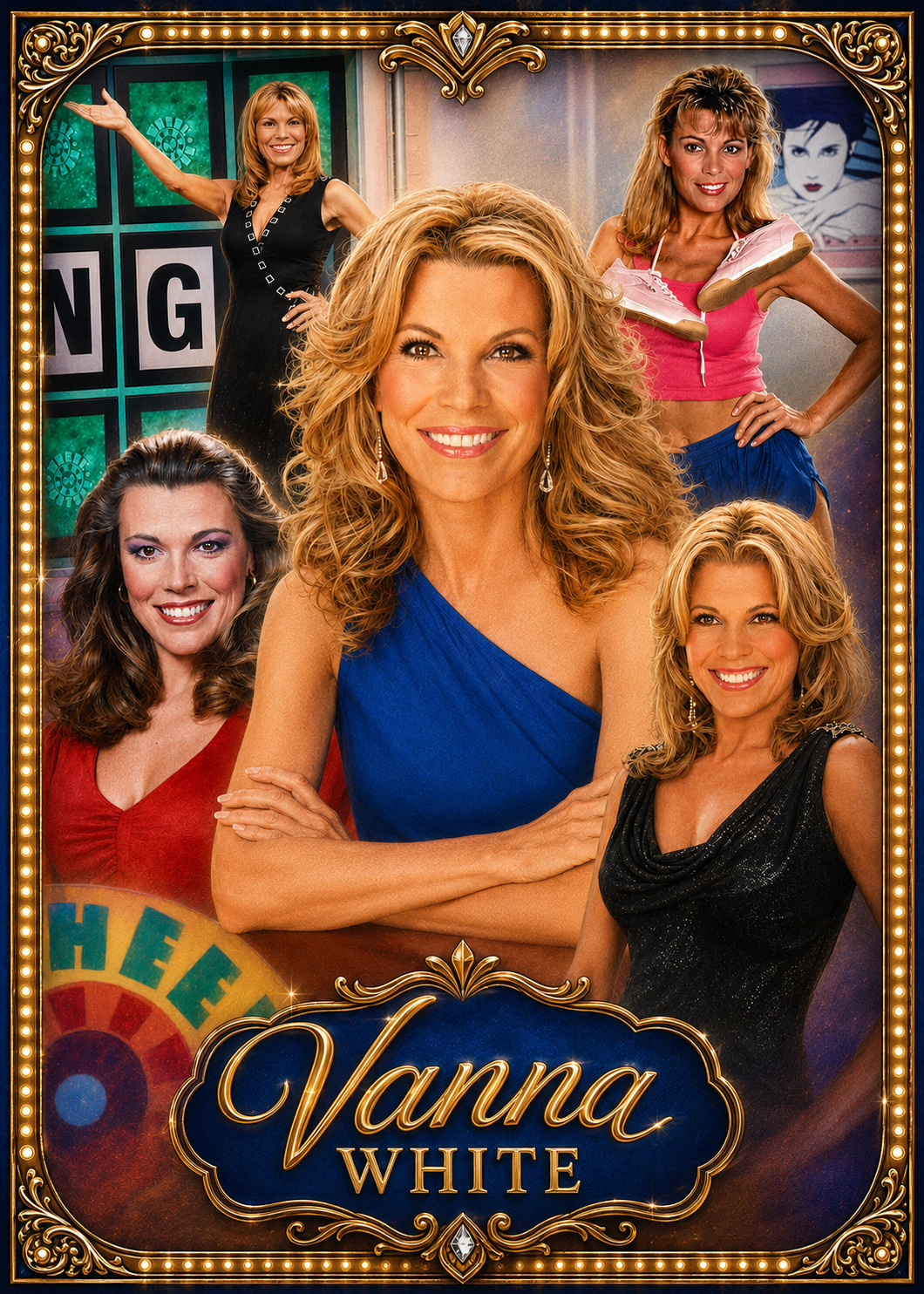 Celebrity trading cards: John Larroquette, JK Simmons, Vanna White