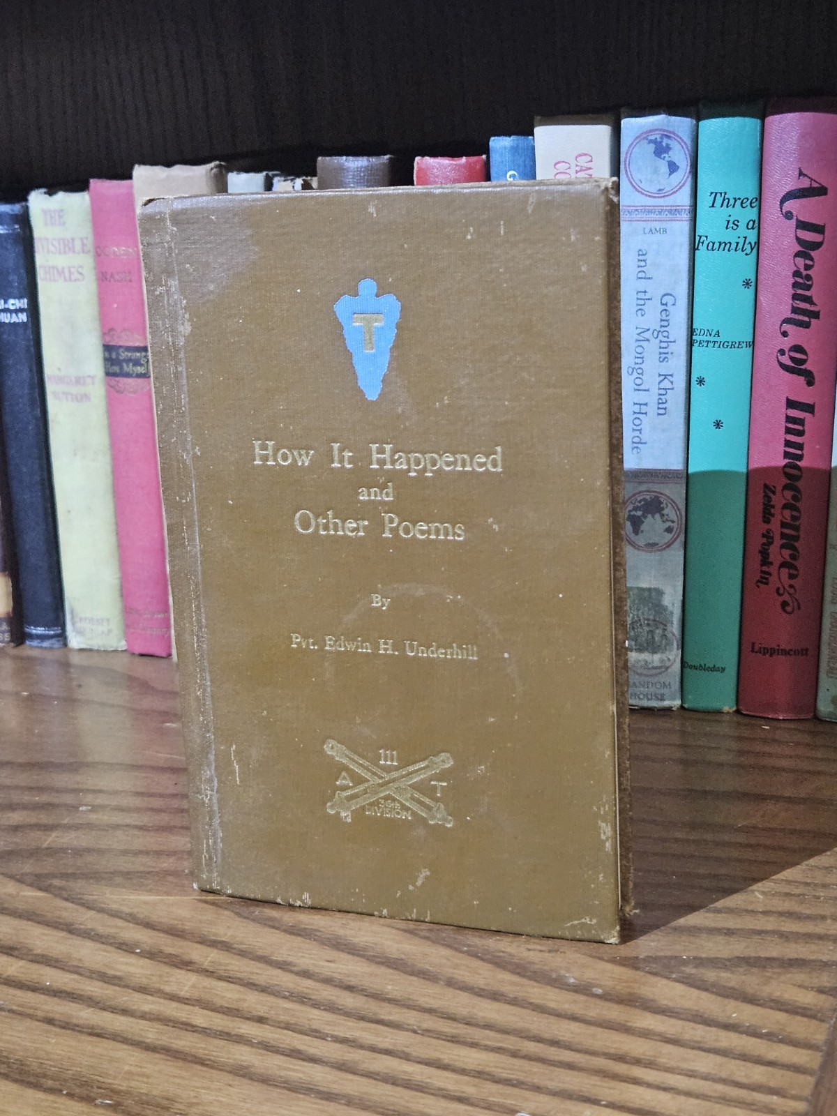 WWI Vintage HOW IT HAPPENED AND OTHER POEMS by Pvt. Edwin H. Underhill (1919)