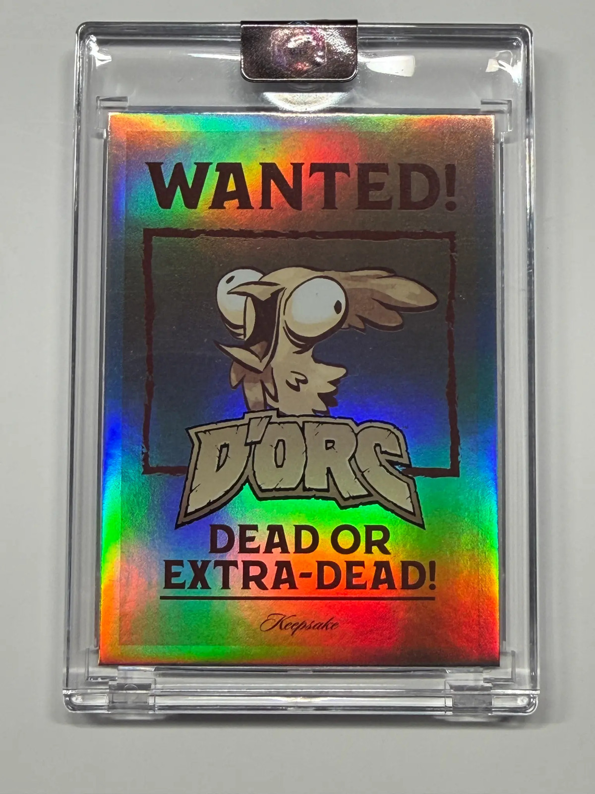 2026 D'Orc Keepsake Dead or Extra-Dead #174 Holographic Foil