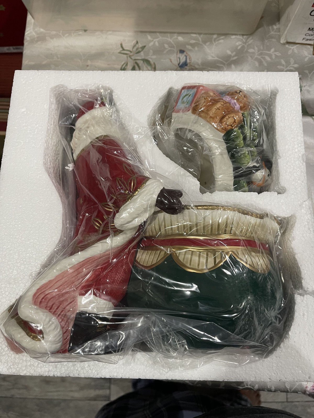 Waterford Holiday Heirlooms Santa's Delivery Cookie Jar 40021161 New in Box