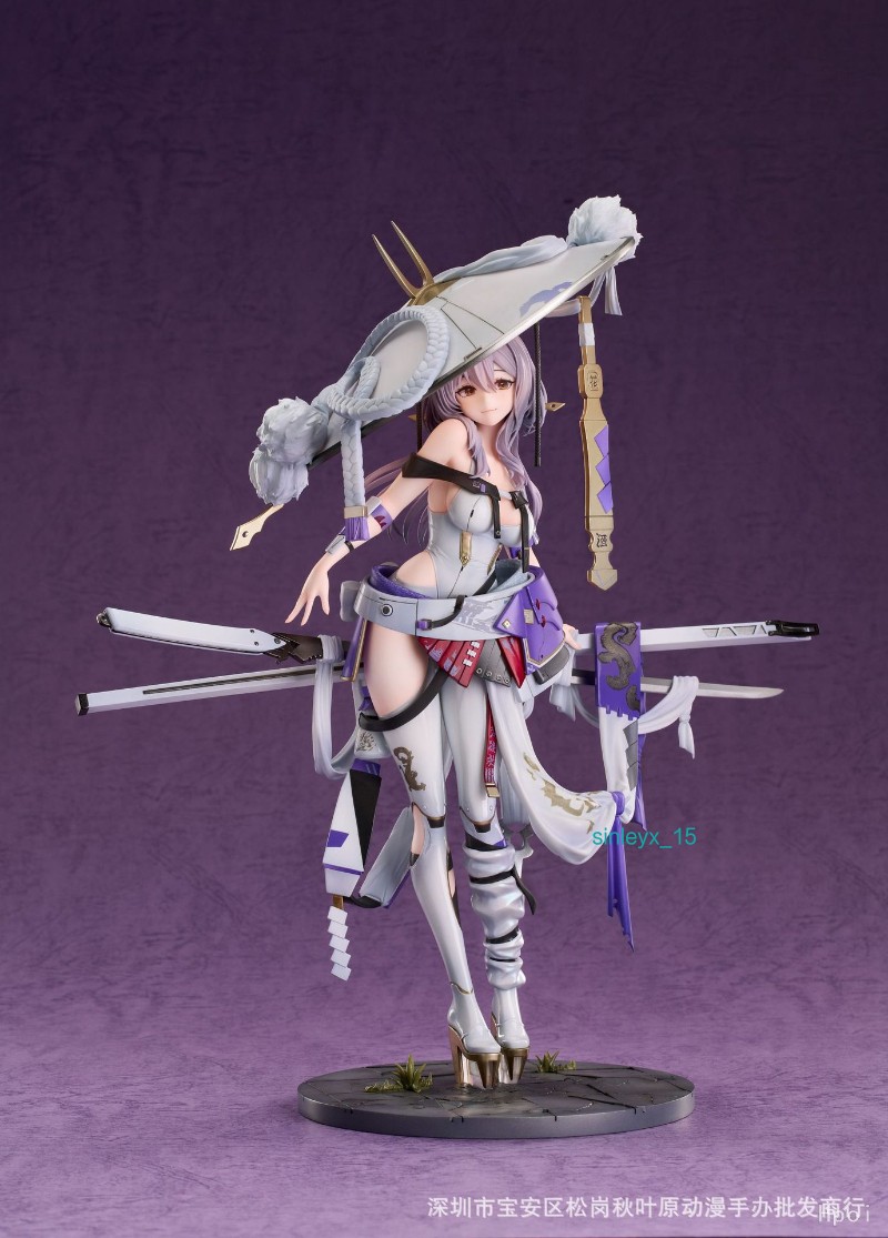 Nikke:the Goddess Of Victory Scarlet Anime Statue Action Figure Model H11in Gift