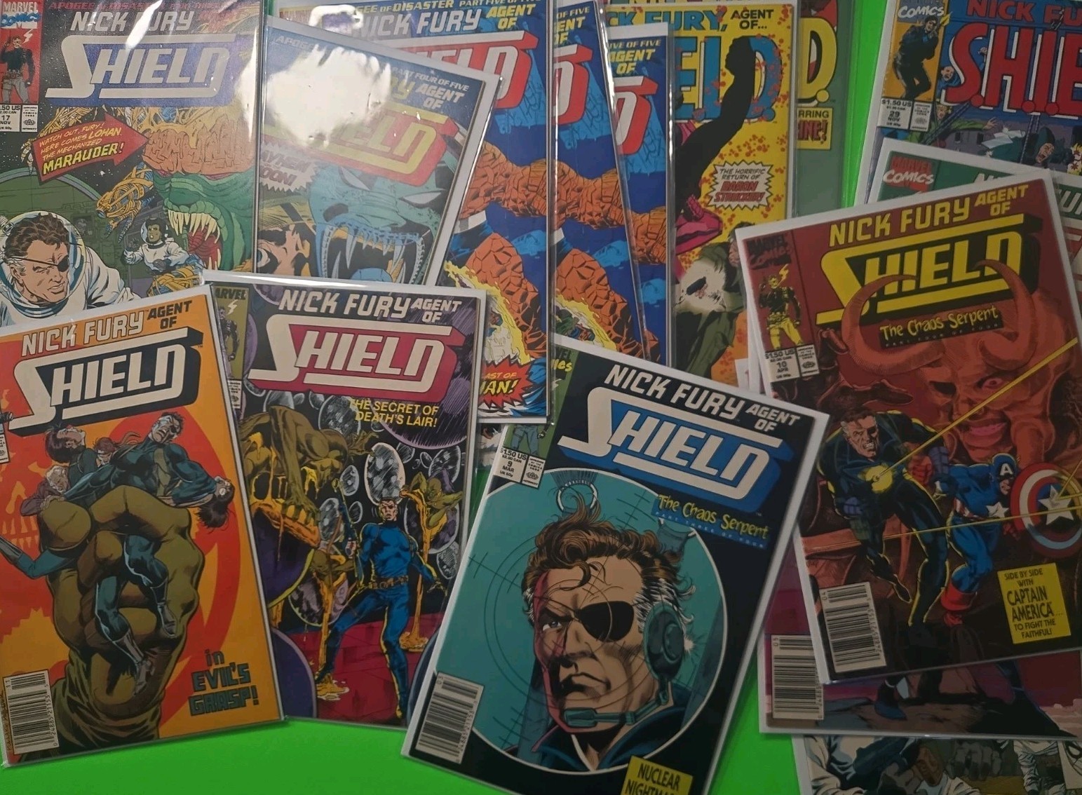 Nick Fury Agent of SHIELD 1989 Marvel Comics Lot of 16 Issues #3-31 Nick Fury Agent of SHIELD 1989 Marvel Comics Lot of 16 Issues #3-31