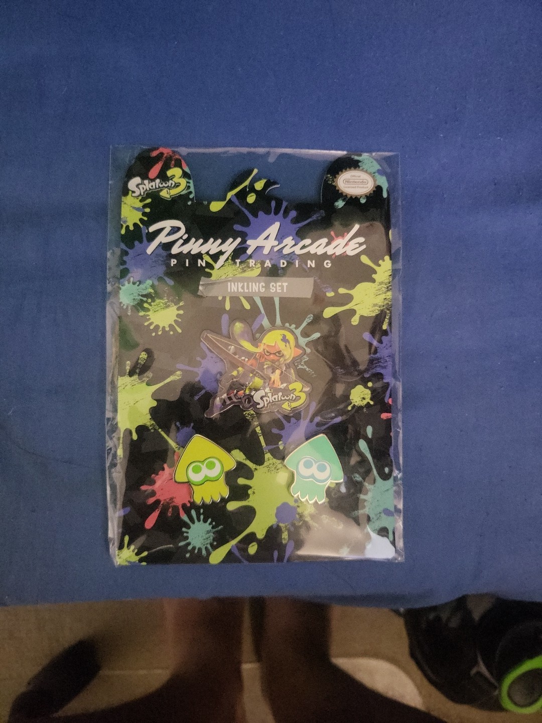 Pinny Arcade 2022 Pin Trading Splatoon 3 Inkling Set