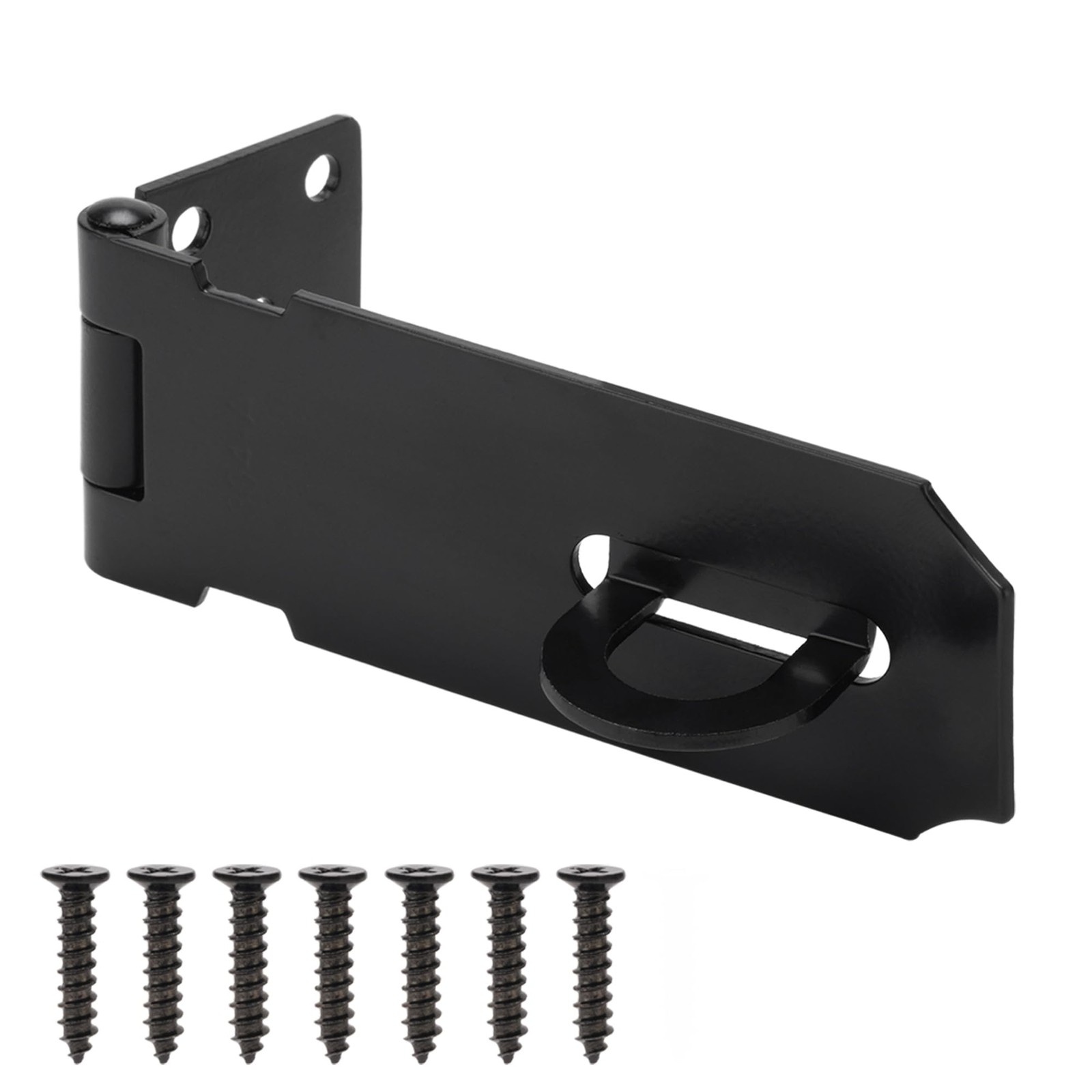 TIBEGOLD 4 Inch Door Lock Hasp Latch, Security Packlock Clasp 4 TIBEGOLD 4 Inch Door Lock Hasp Latch, Security Packlock Clasp 4