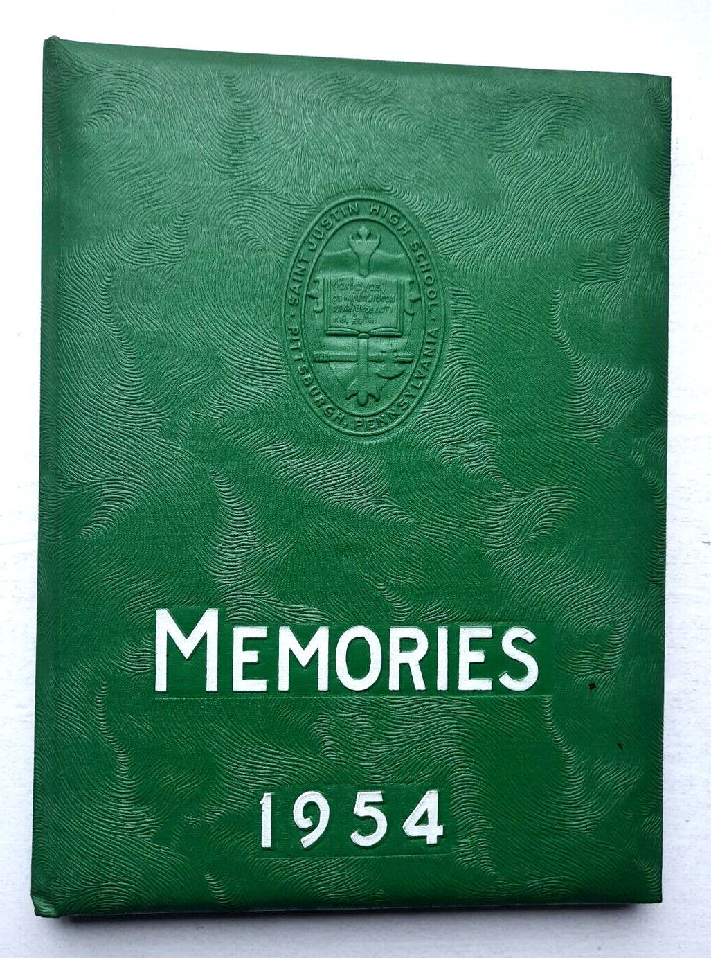 St. Justin High School Yearbook 1954 \
