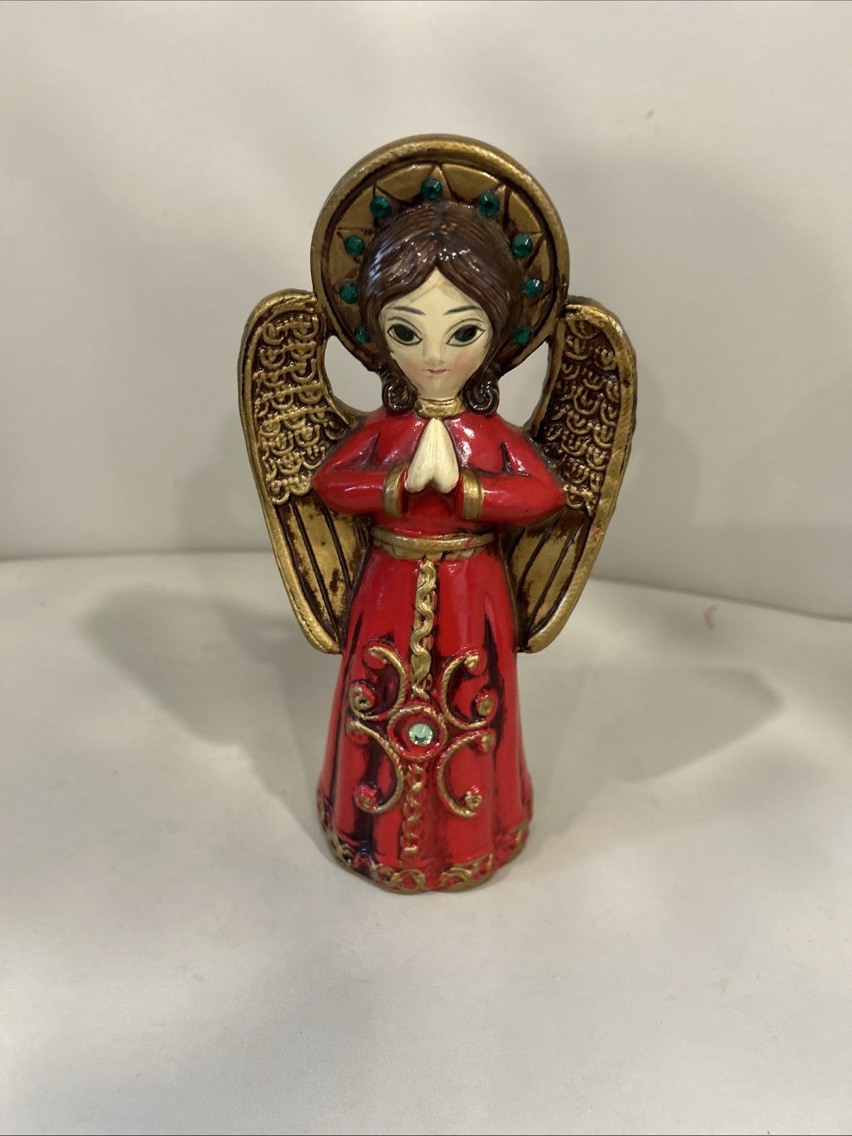 Ardco Angel Vintage Christmas Figure 8.5” MCM Angel Decor Holidays Christmas