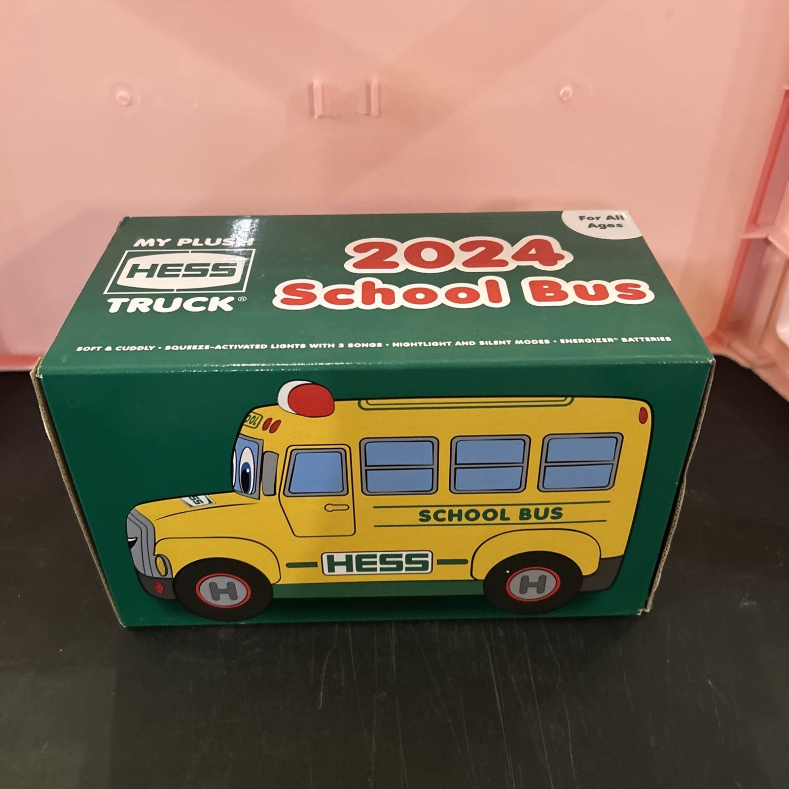 2024 Hess Truck: My Plush Hess School Bus NEW In Box Never Used In Original Box 2024 Hess Truck: My Plush Hess School Bus NEW In Box Never Used In Original Box