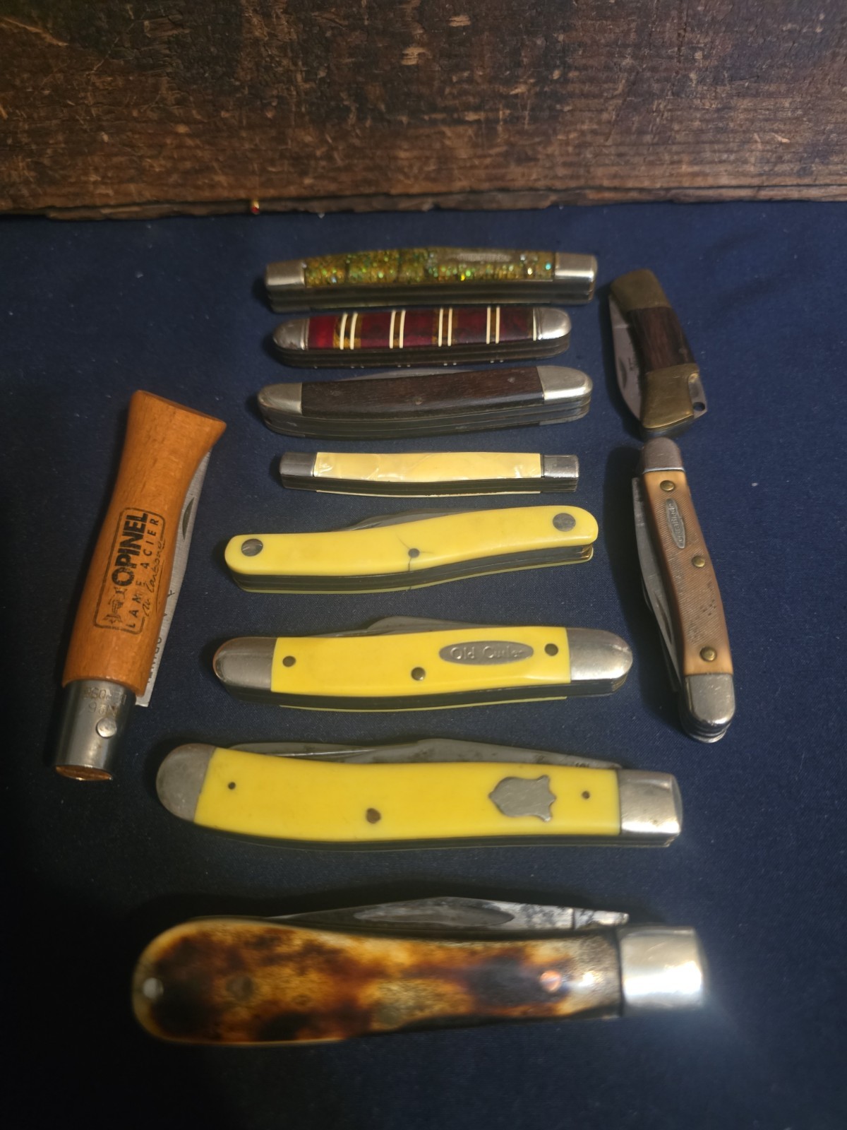 VINTAGE POCKET KNIFE LOT BUCK CREEK CAMILLUS KABAR IMPERIAL CONGRESS STOCKMAN VINTAGE POCKET KNIFE LOT BUCK CREEK CAMILLUS KABAR IMPERIAL CONGRESS STOCKMAN