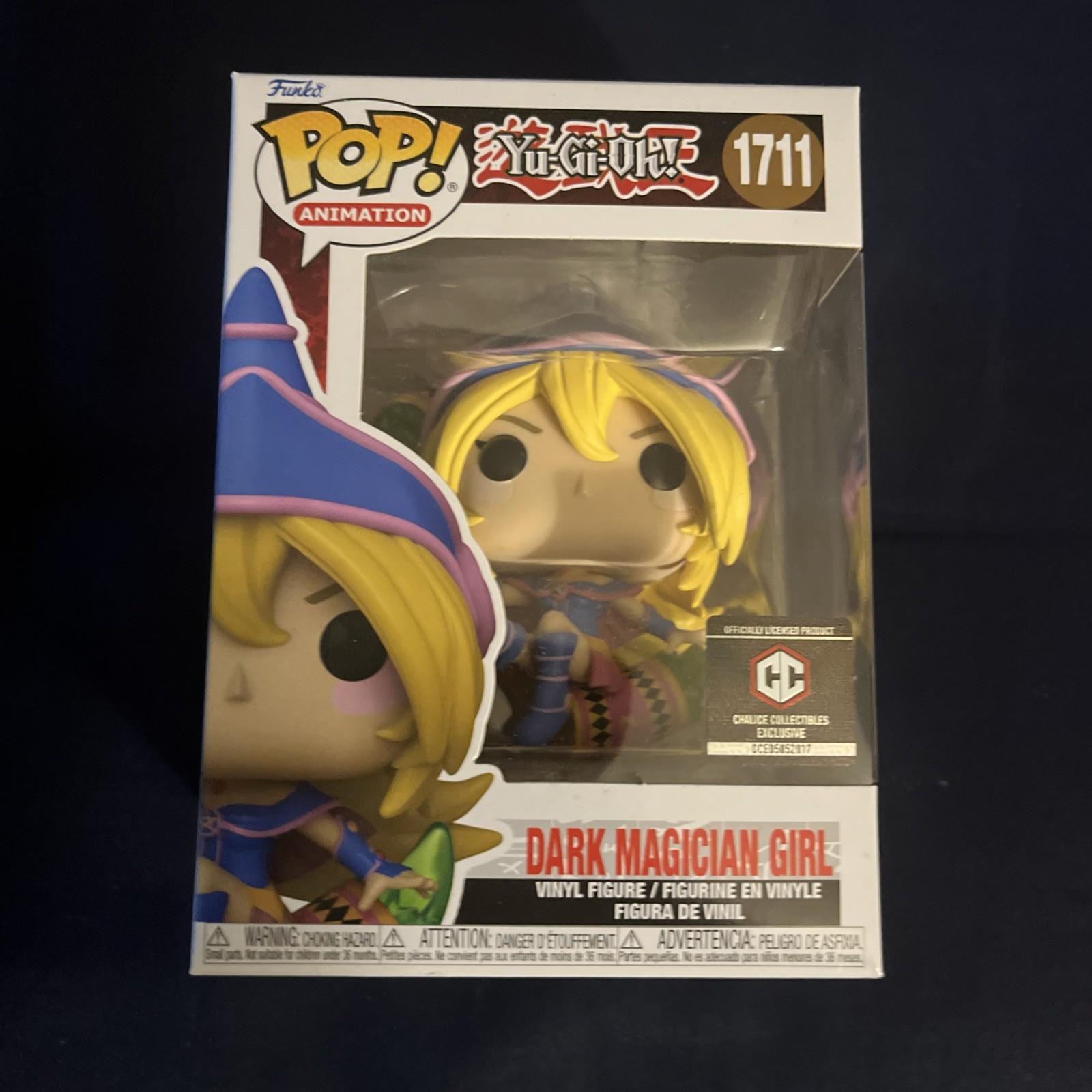 Funko Pop #1711 Yu-Gi-Oh Dark Magician Girl w/Cylinders Chalice Collectibles