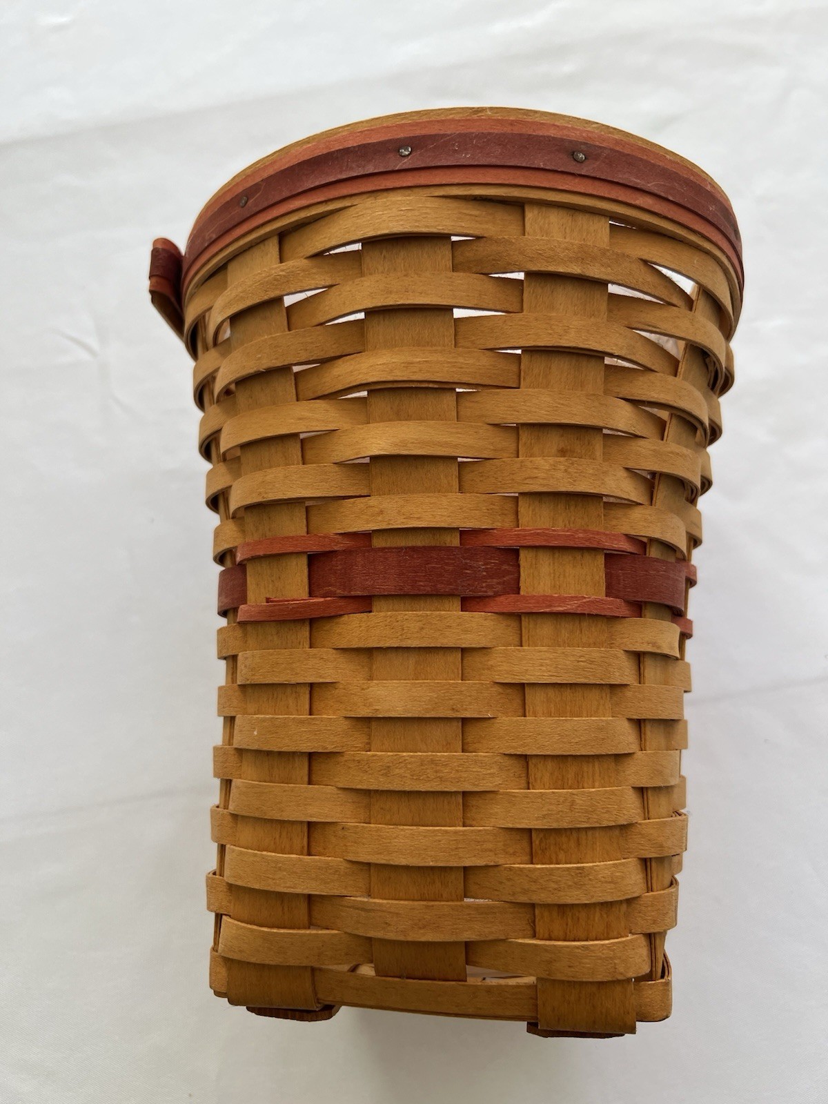 Vintage 1998 Longaberger May Series Snapdragon Basket W/ 2 PC Protector Vintage 1998 Longaberger May Series Snapdragon Basket W/ 2 PC Protector