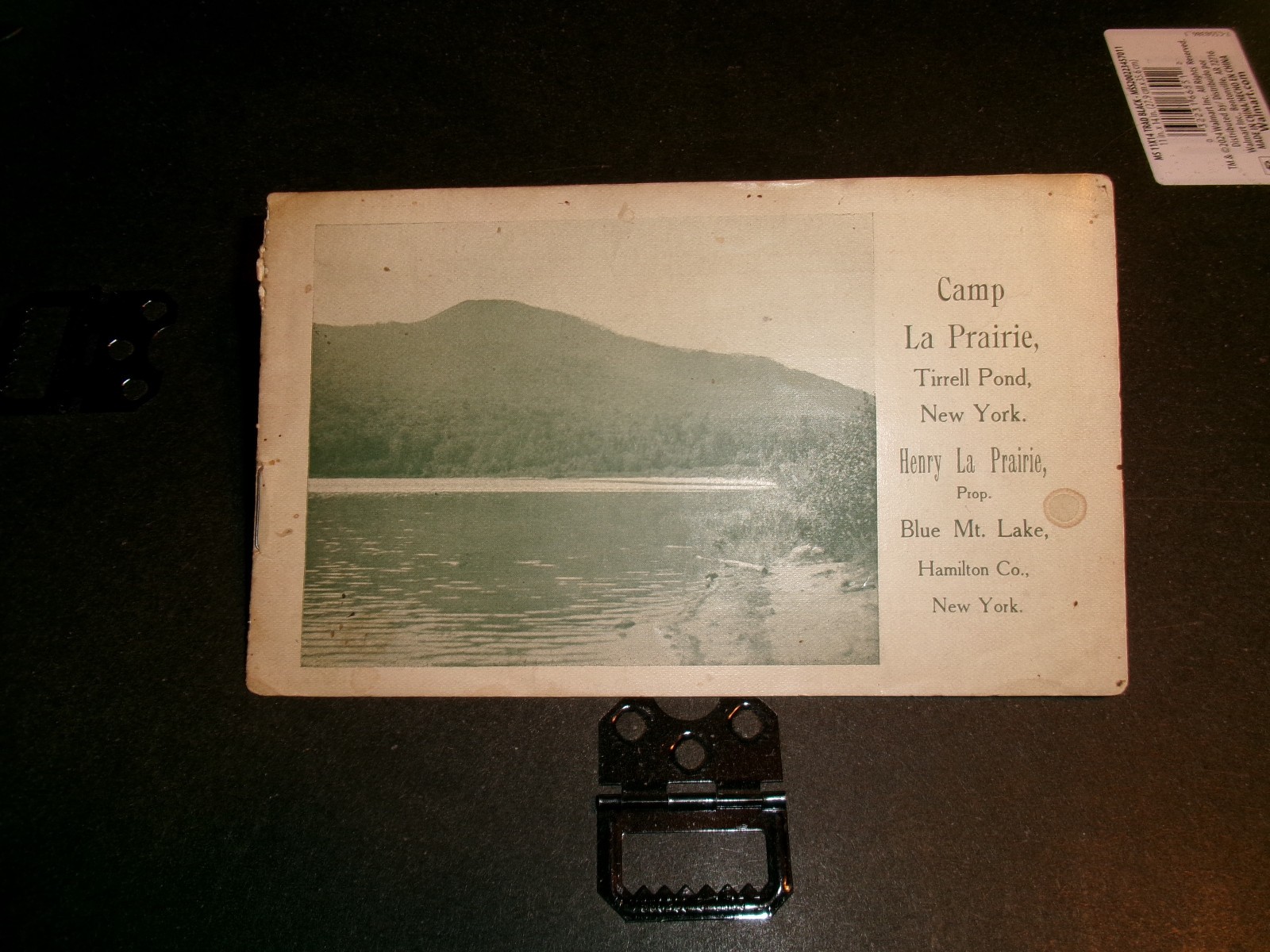 BLUE MOUNTAIN LAKE  NY 1898 CAMP BOOKLET   ADIRONDACKS NY  RAQUETTE LAKE