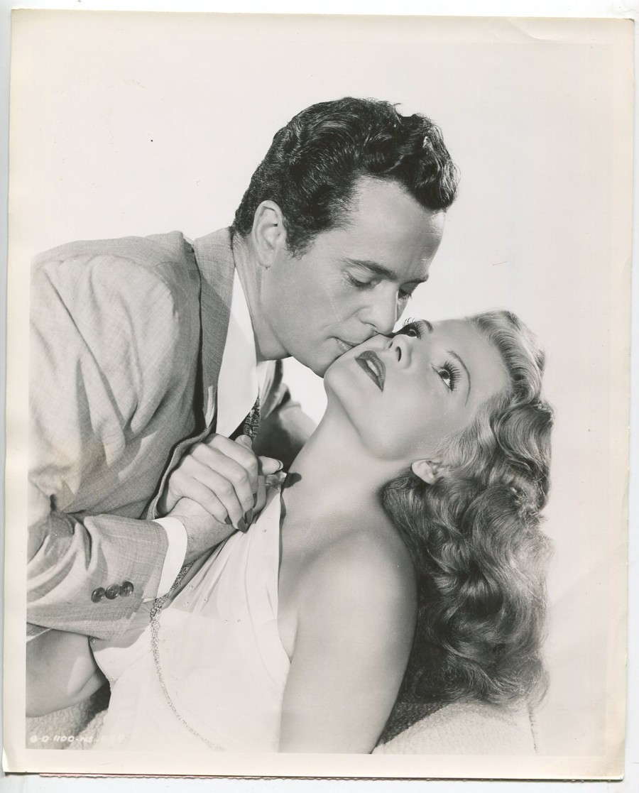RITA HAYWORTH Larry Parks Original 1947 NED SCOTT Iconic Glamour Portrait Photo
