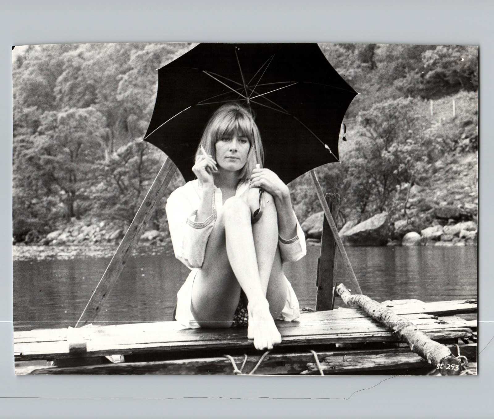 1966 HOLLYWOOD VANESSA REDGRAVE CHEESECAKE STUNNING PORTRAIT ORIG PHOTO MA16