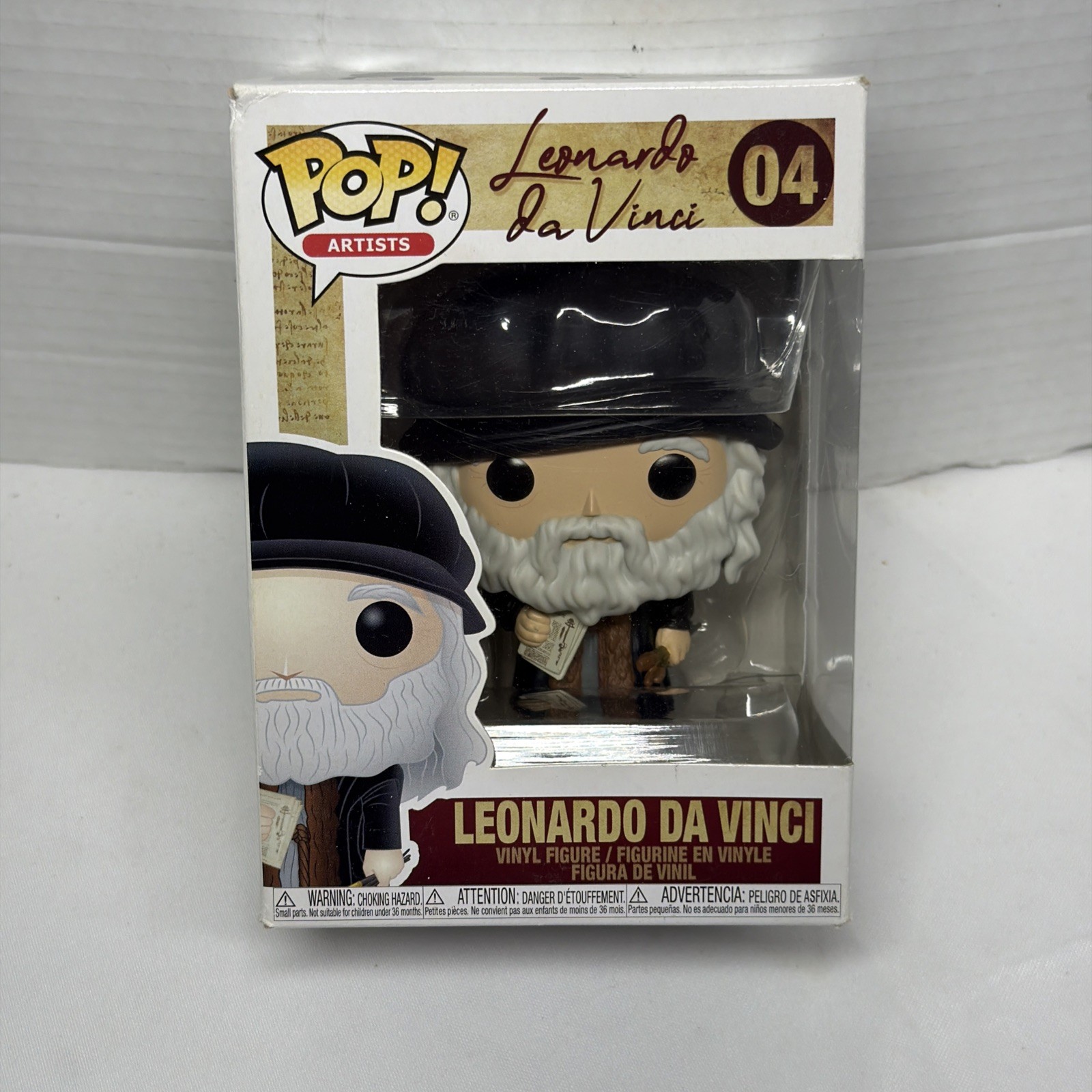 Leonardo Da Vinci Artist Vinyl Series POP Vinyl Figure Toy #04 FUNKO