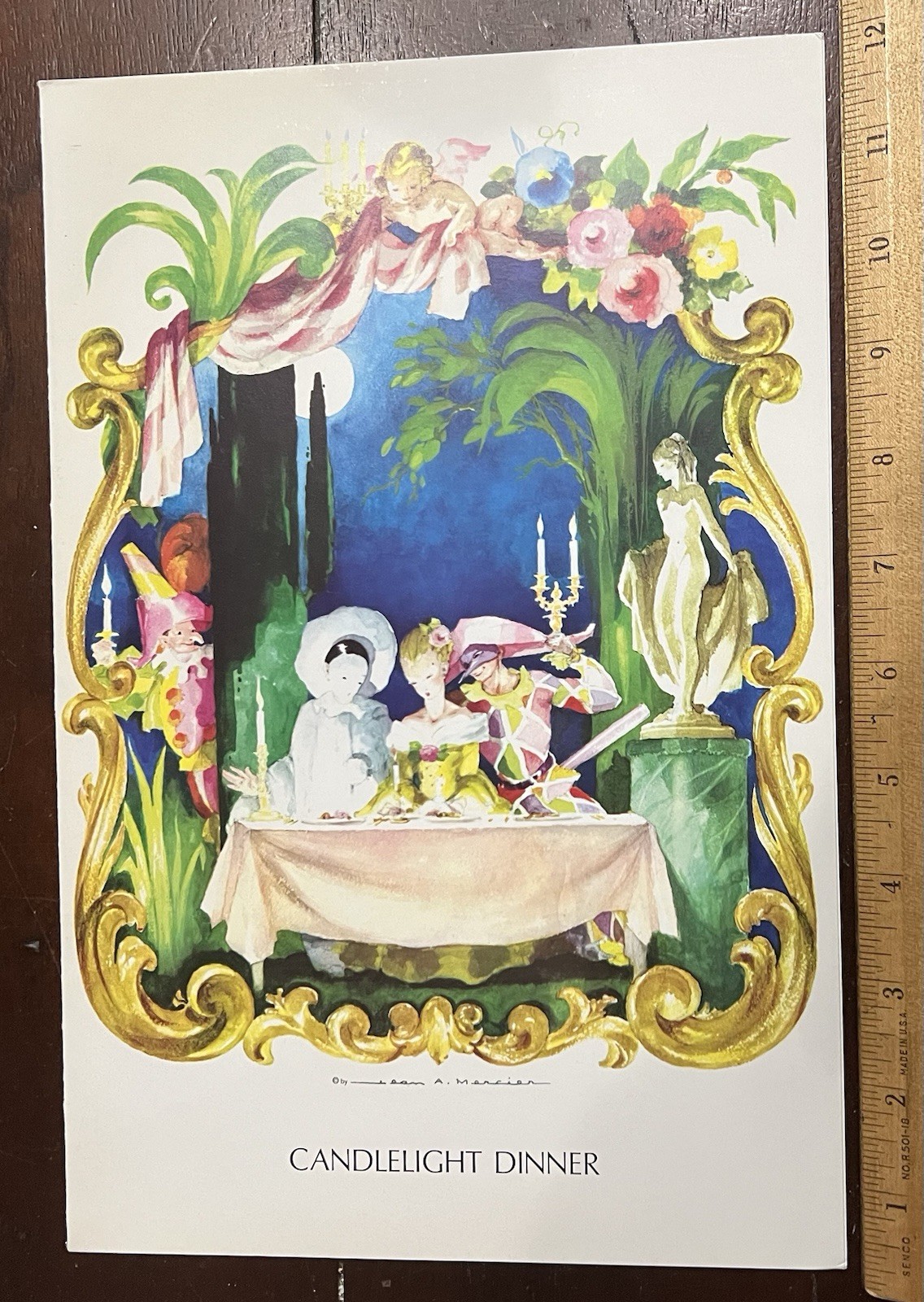 Candlelight Dinner Menu, Home Lines Sunway Cruise to Bahamas June 22, 1982 Candlelight Dinner Menu, Home Lines Sunway Cruise to Bahamas June 22, 1982
