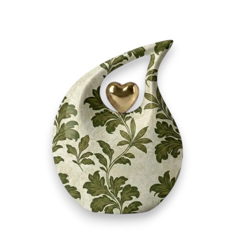 Handmade Metal Teardrop Memorial Cremation Urn for Human Ashes for Male Female Handmade Metal Teardrop Memorial Cremation Urn for Human Ashes for Male Female