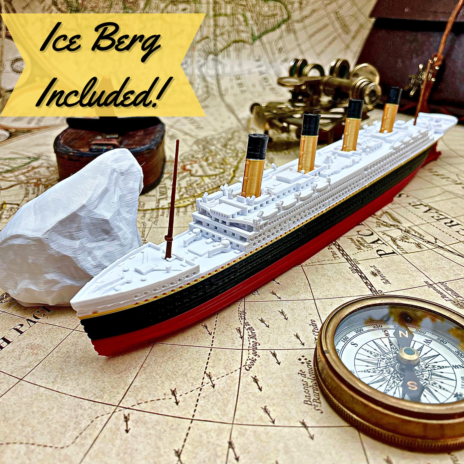 12” RMS Titanic Model, Titanic Toys For Kids, Model Titanic Toy, Titanic Ship 12” RMS Titanic Model, Titanic Toys For Kids, Model Titanic Toy, Titanic Ship