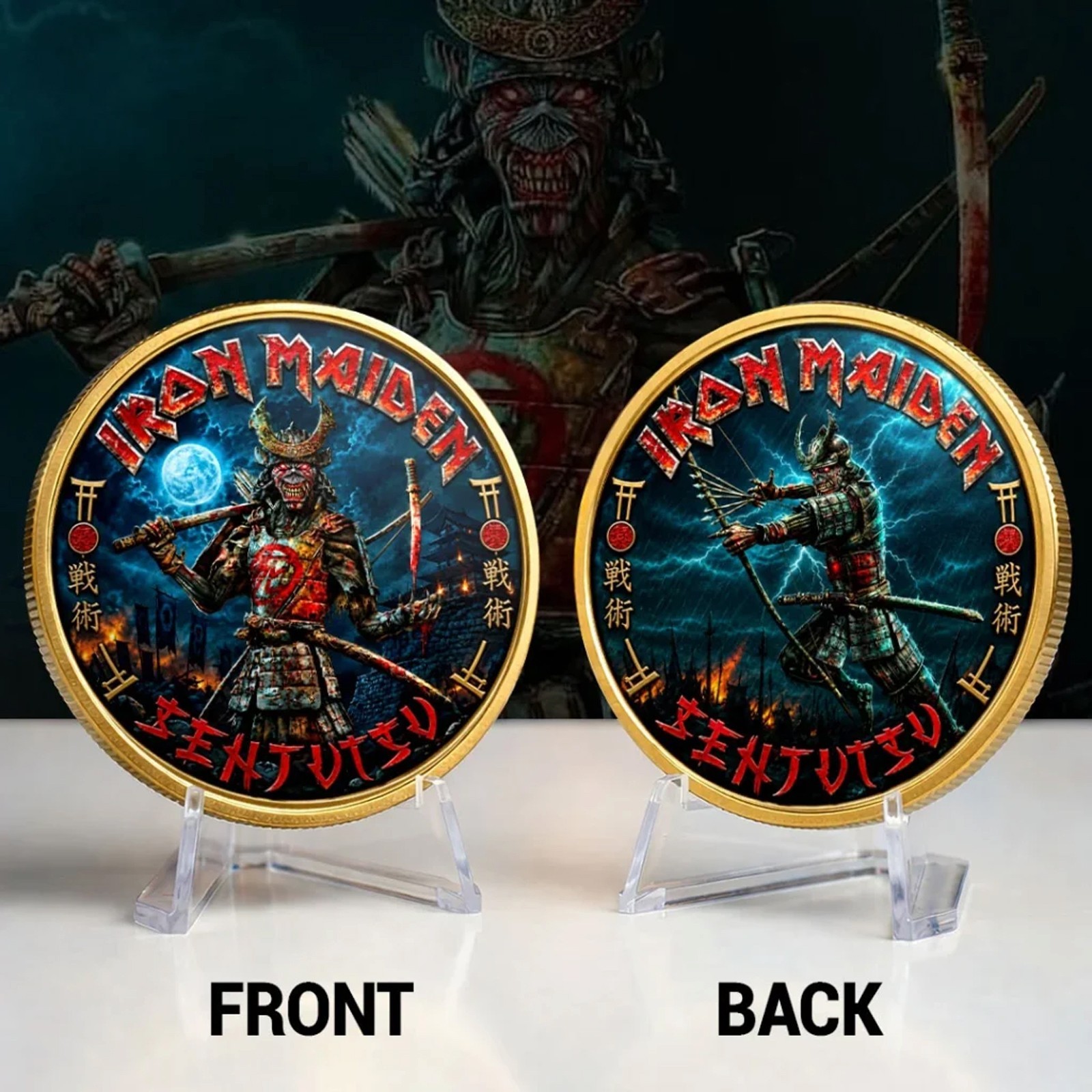 Iron Maiden Commemorative Coin IRON01 Iron Maiden Commemorative Coin IRON01