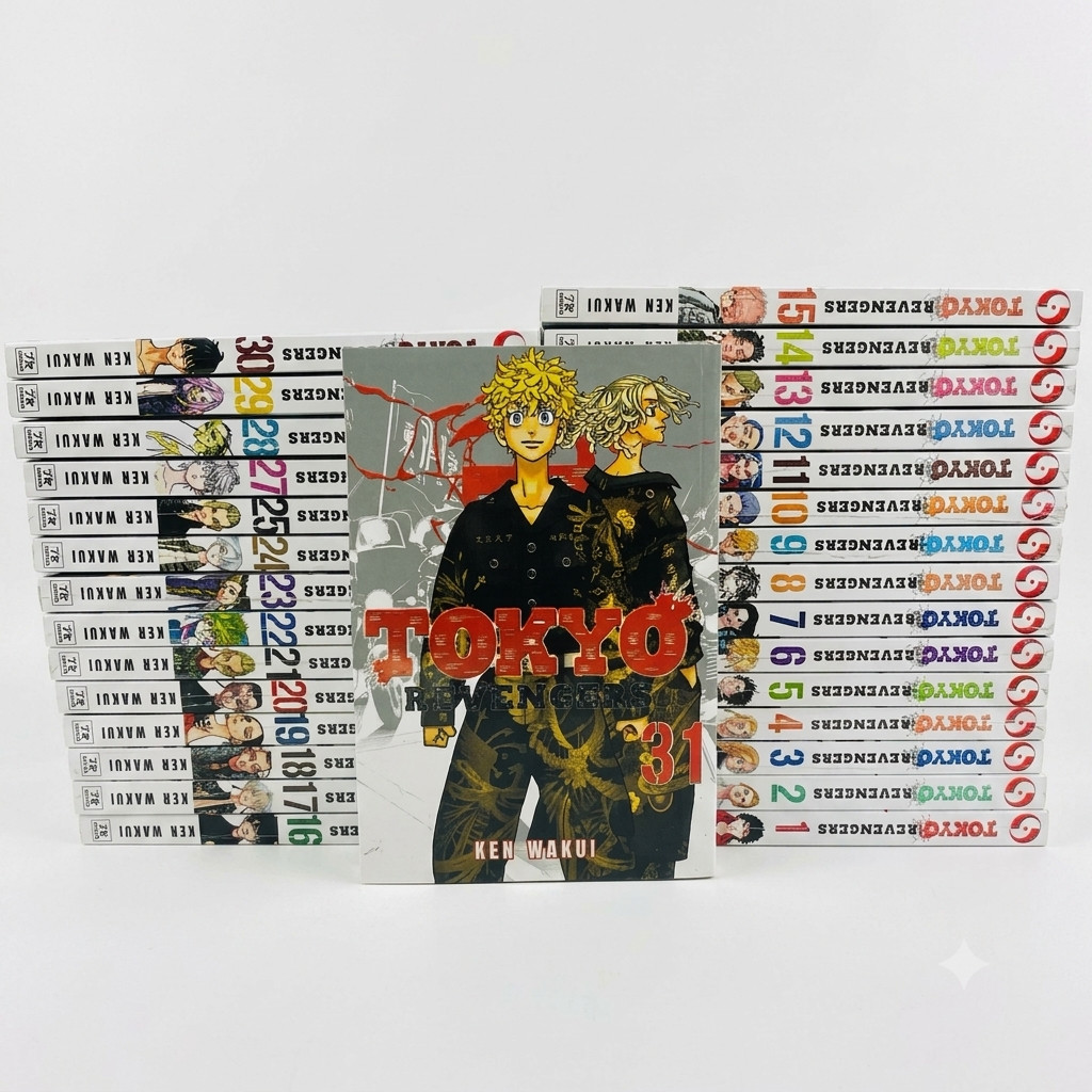 Tokyo Revengers Manga English Version Full Set Volume 1-31 (End) by Ken Wakui