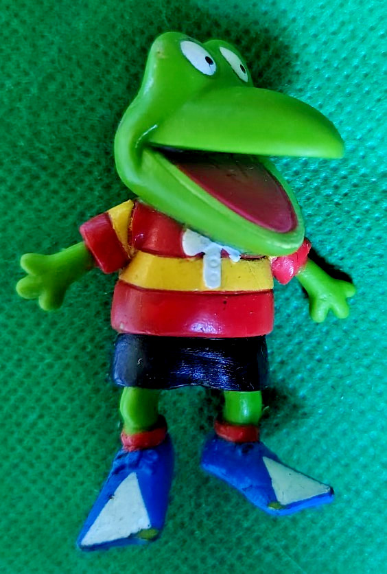 Jonathan London Book Character FROGGY Frog PVC Figure 2\ Jonathan London Book Character FROGGY Frog PVC Figure 2\