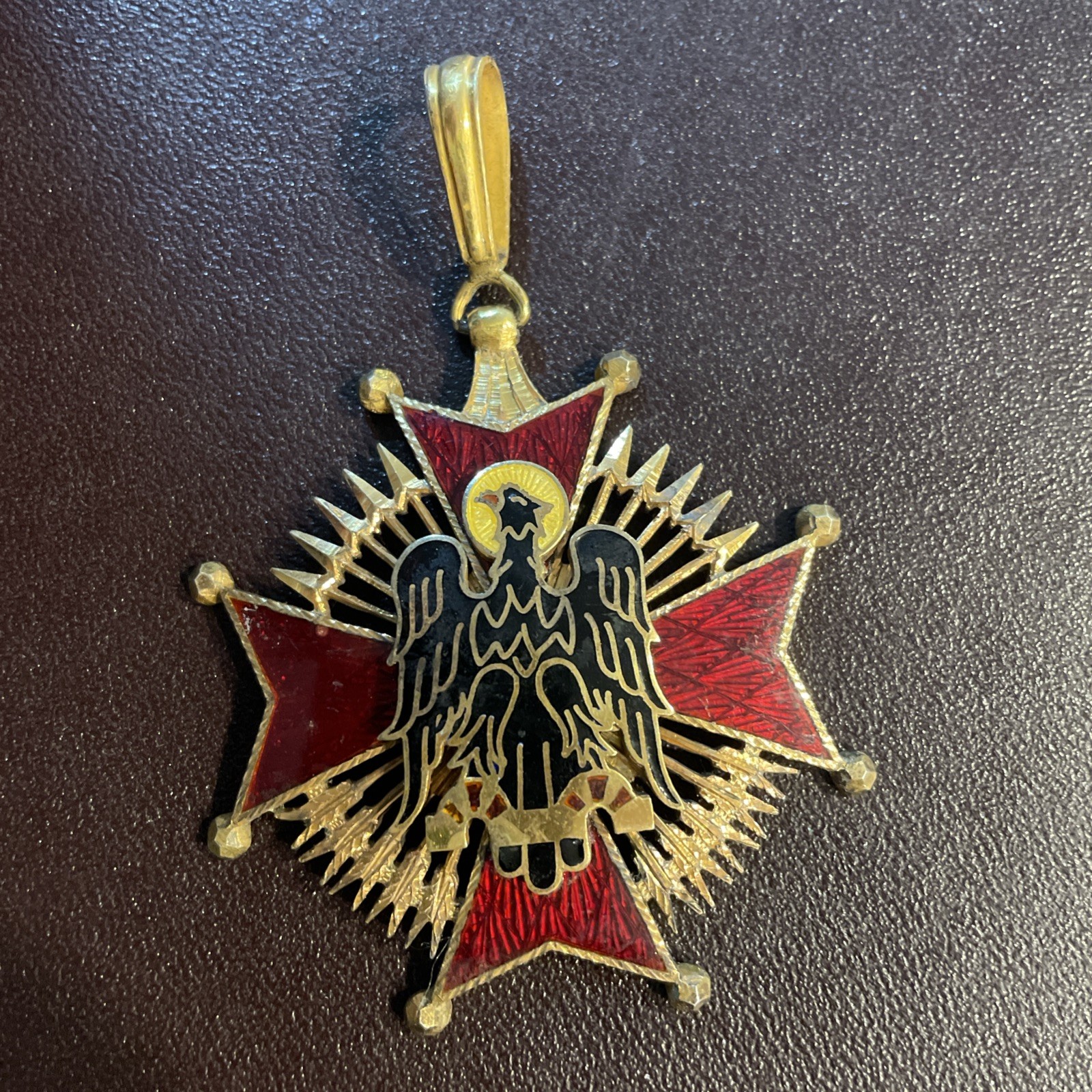 Vintage Medal Order Cisneros Spain Franco Period (1944-1975) Estado Español