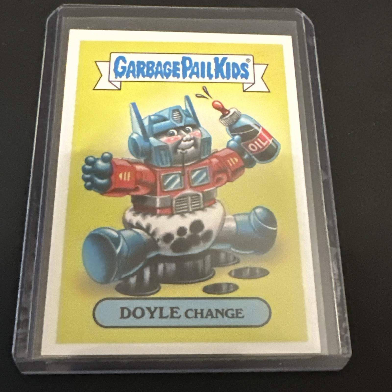 2017 Garbage Pail Kids Fall Comic Convention Transformers 4b Doyle Change GPK