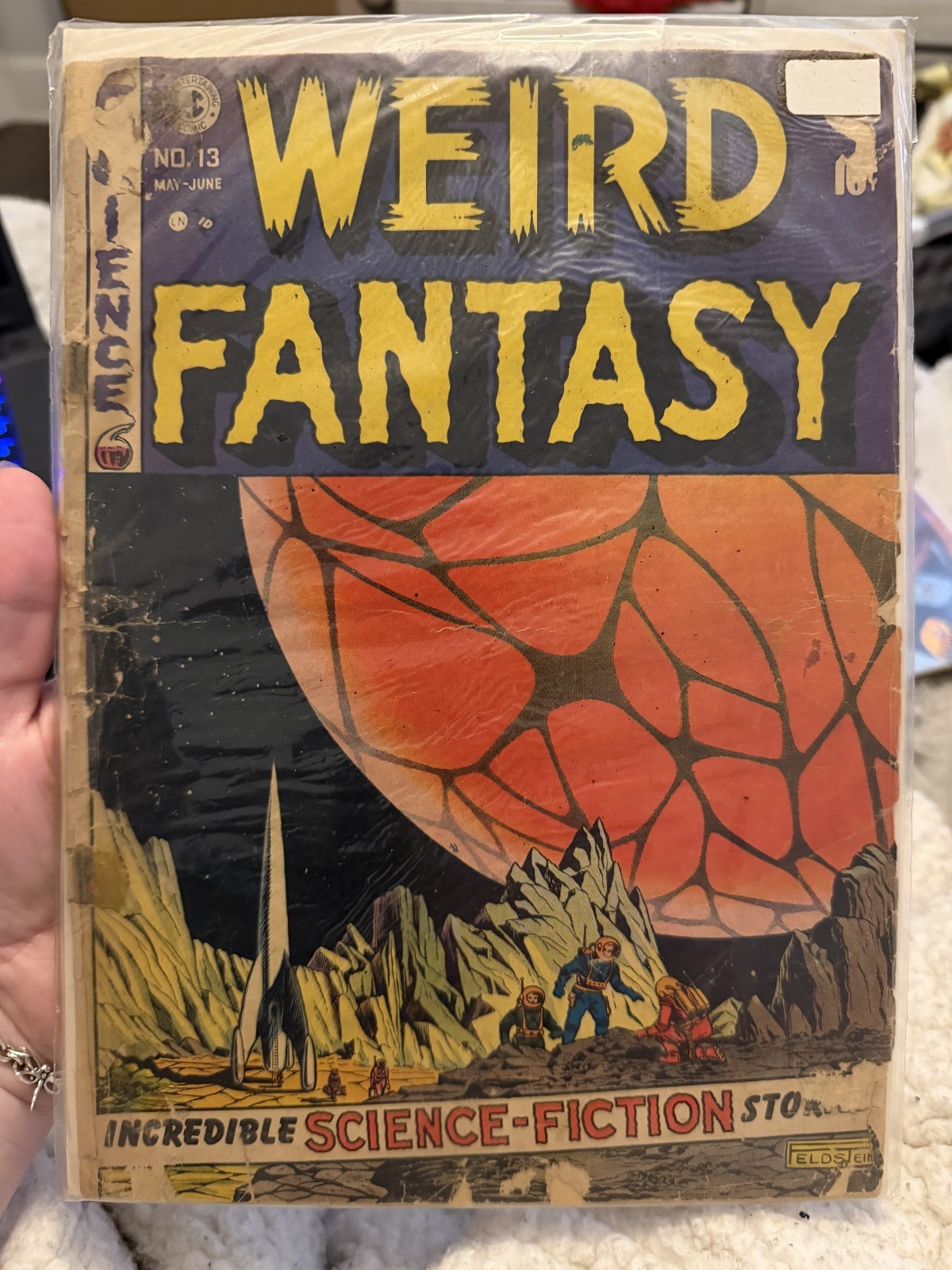 Weird Fantasy #13 (EC Comics May-June 1952) LOW CONDITION Weird Fantasy #13 (EC Comics May-June 1952) LOW CONDITION