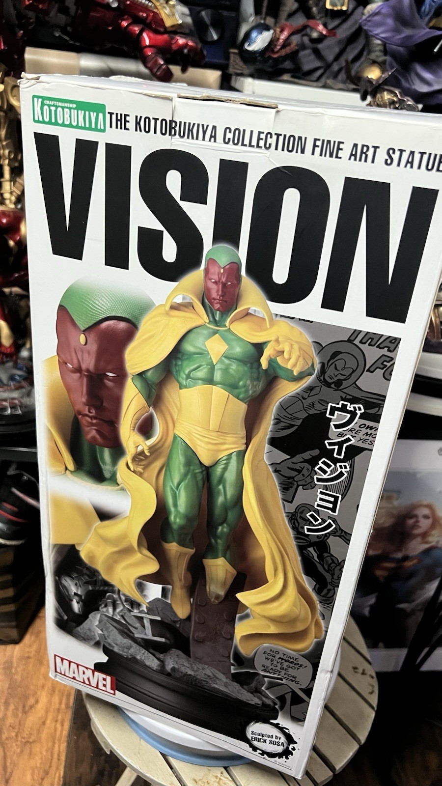 Kotobukiya Vision Fine Art Statue Sideshow Bowen 1/6 Scale Small Damage Kotobukiya Vision Fine Art Statue Sideshow Bowen 1/6 Scale Small Damage