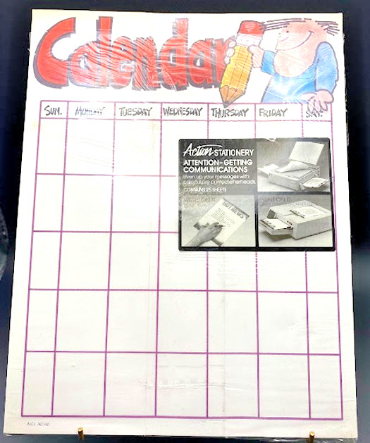Vintage New Action Stationery \