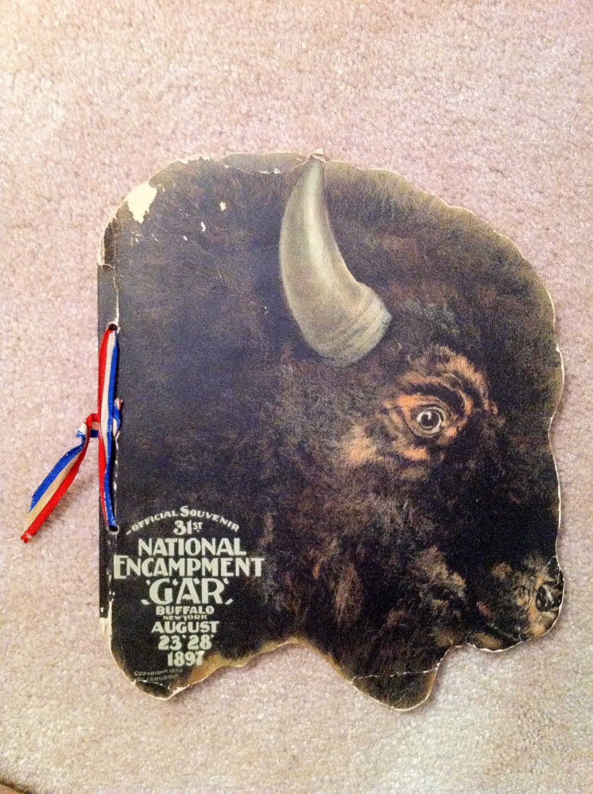 Official Souvenir 31st National Encampment Grand Army Republic 1897 Buffalo Book Official Souvenir 31st National Encampment Grand Army Republic 1897 Buffalo Book