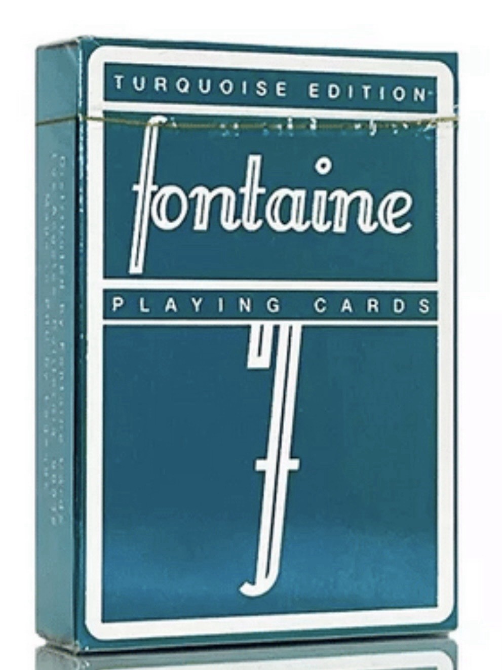 ✨ Fontaine Holographic Playing Cards Holo Turquoise Edition VERY RARE Sealed ✨ ✨ Fontaine Holographic Playing Cards Holo Turquoise Edition VERY RARE Sealed ✨