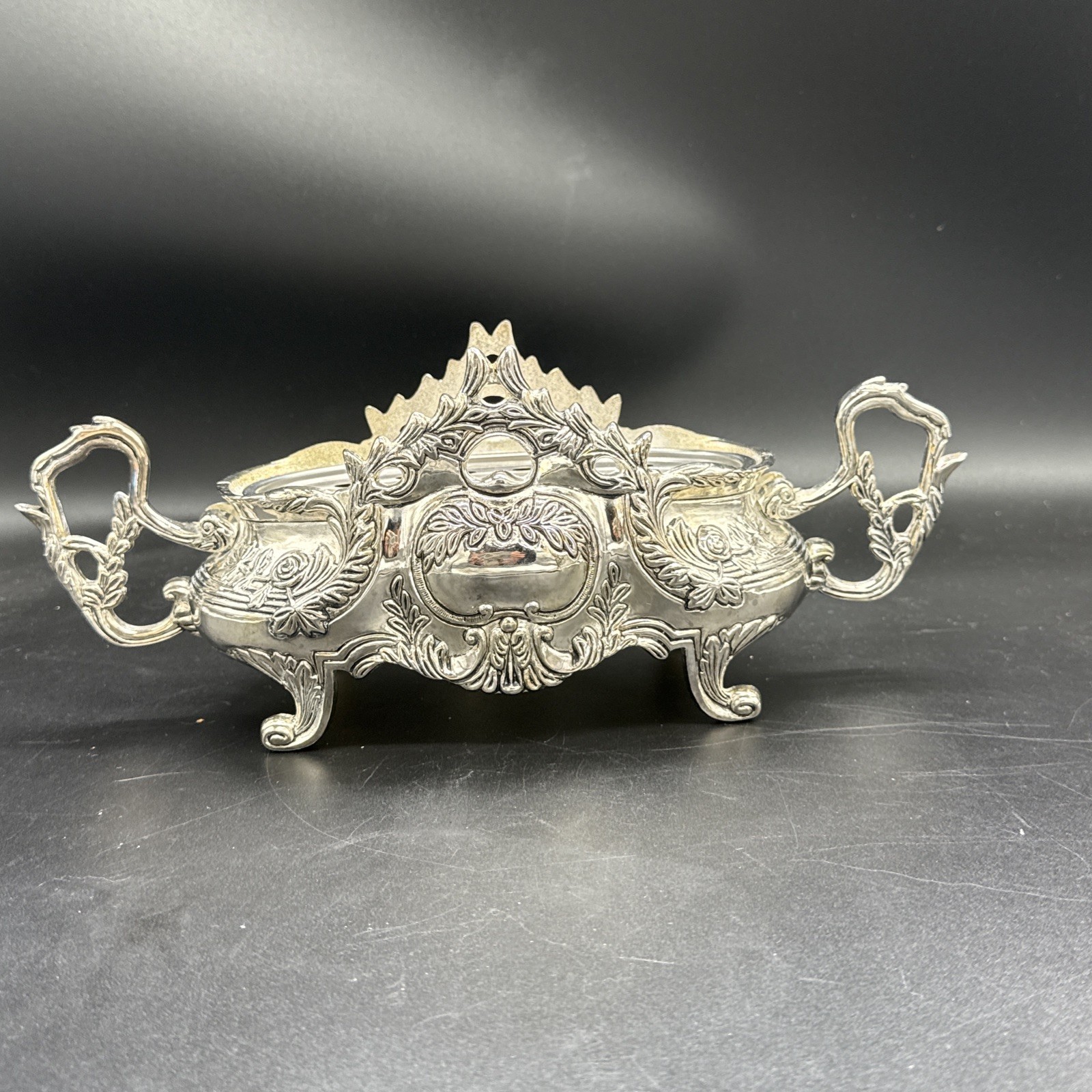 godinger silver plated jardinere centerpiece