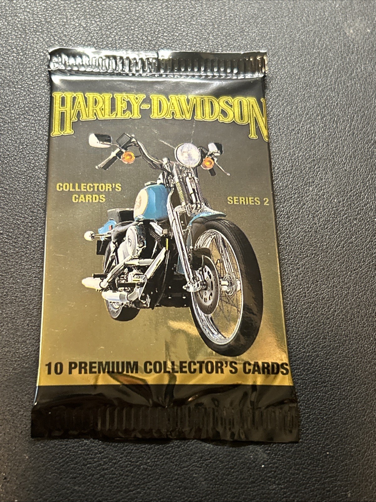 Harley-Davidson Collectors Cards Series 2 Sealed 10 Premium Card Packs 1992 Harley-Davidson Collectors Cards Series 2 Sealed 10 Premium Card Packs 1992