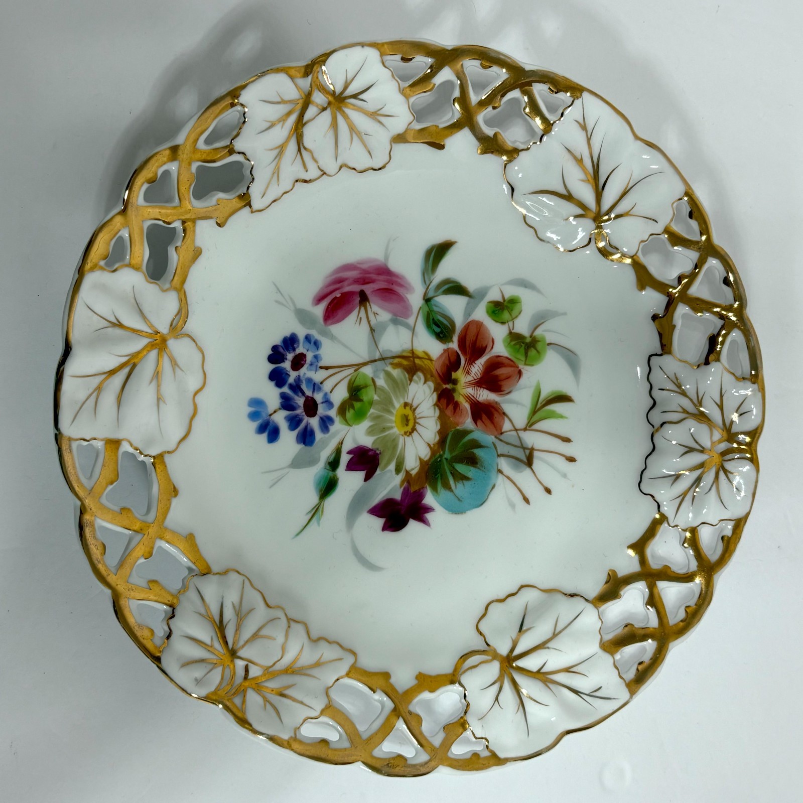 VTG Carl Tielsch Porcelain Plate 8\