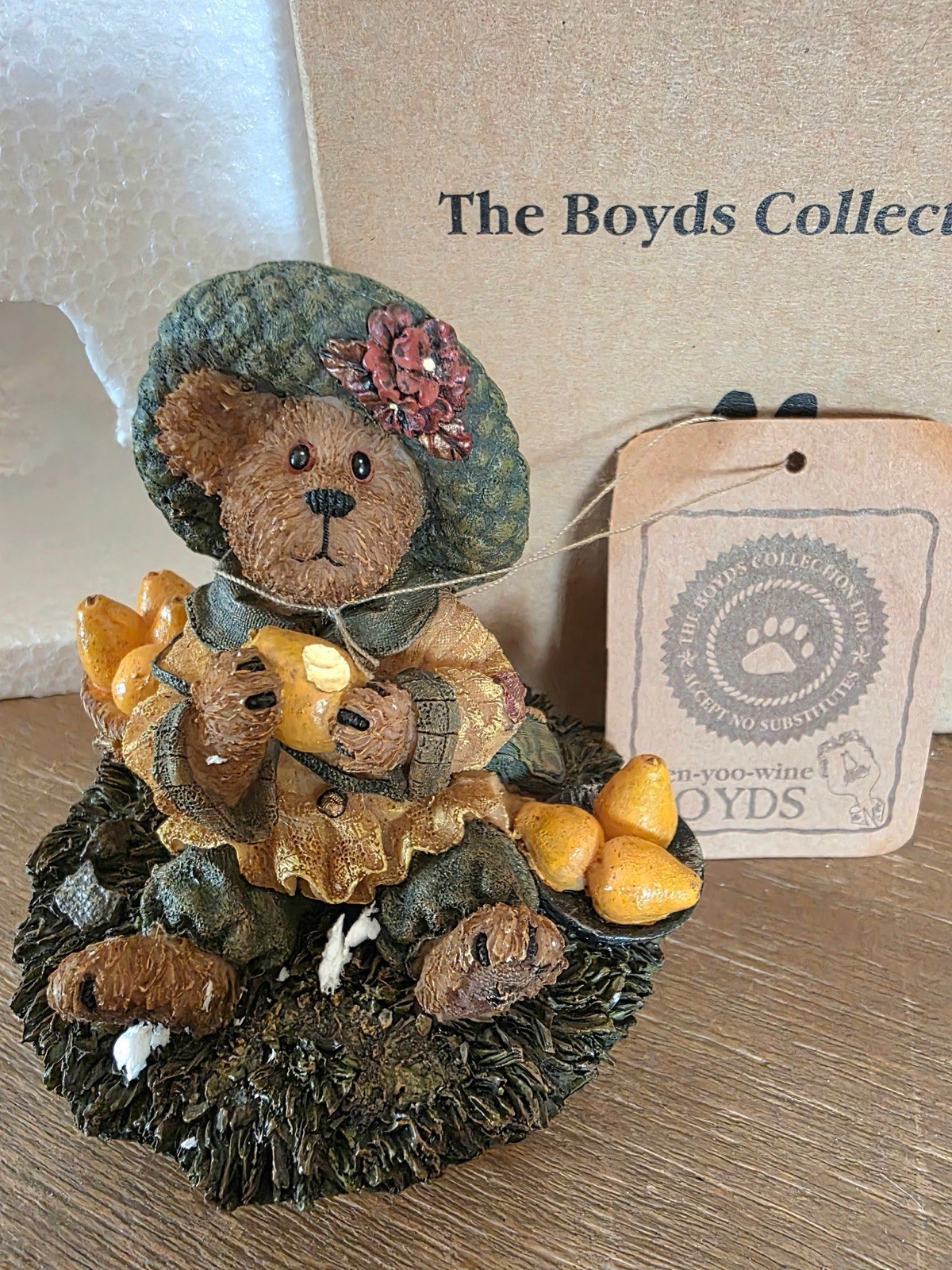 NEW Boyds Bears - Penny - Candle Lid Topper - 94980CCCT - Ships Same Day NEW Boyds Bears - Penny - Candle Lid Topper - 94980CCCT - Ships Same Day